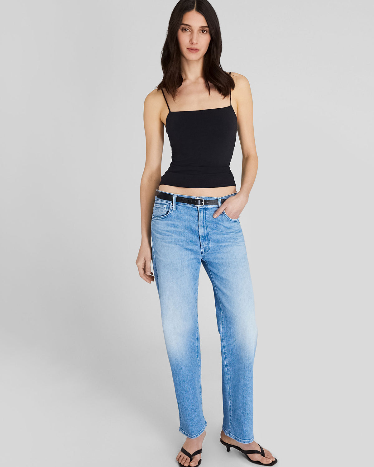 Club Monaco - Camisole contour - Noir