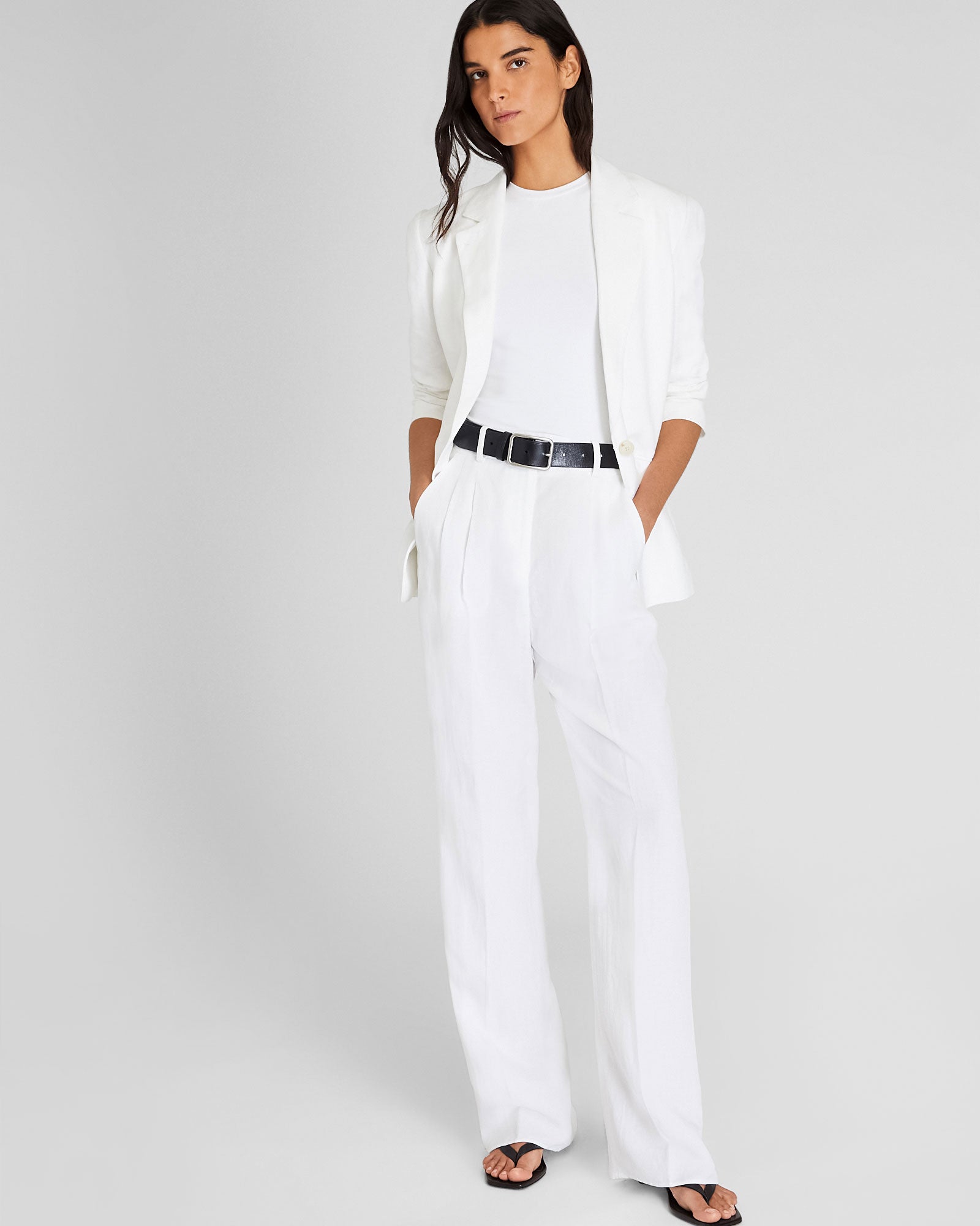 CLUB MONACO - Contour Tee - White