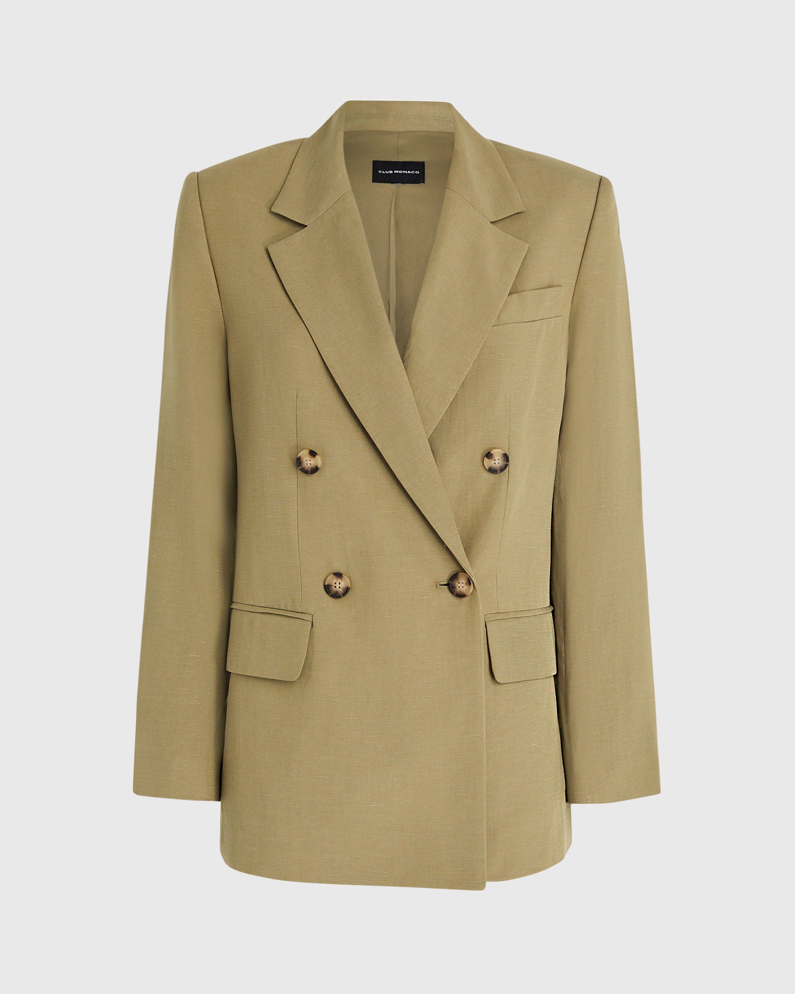 CLUB MONACO - Blazer léger à double boutonnage - Thym