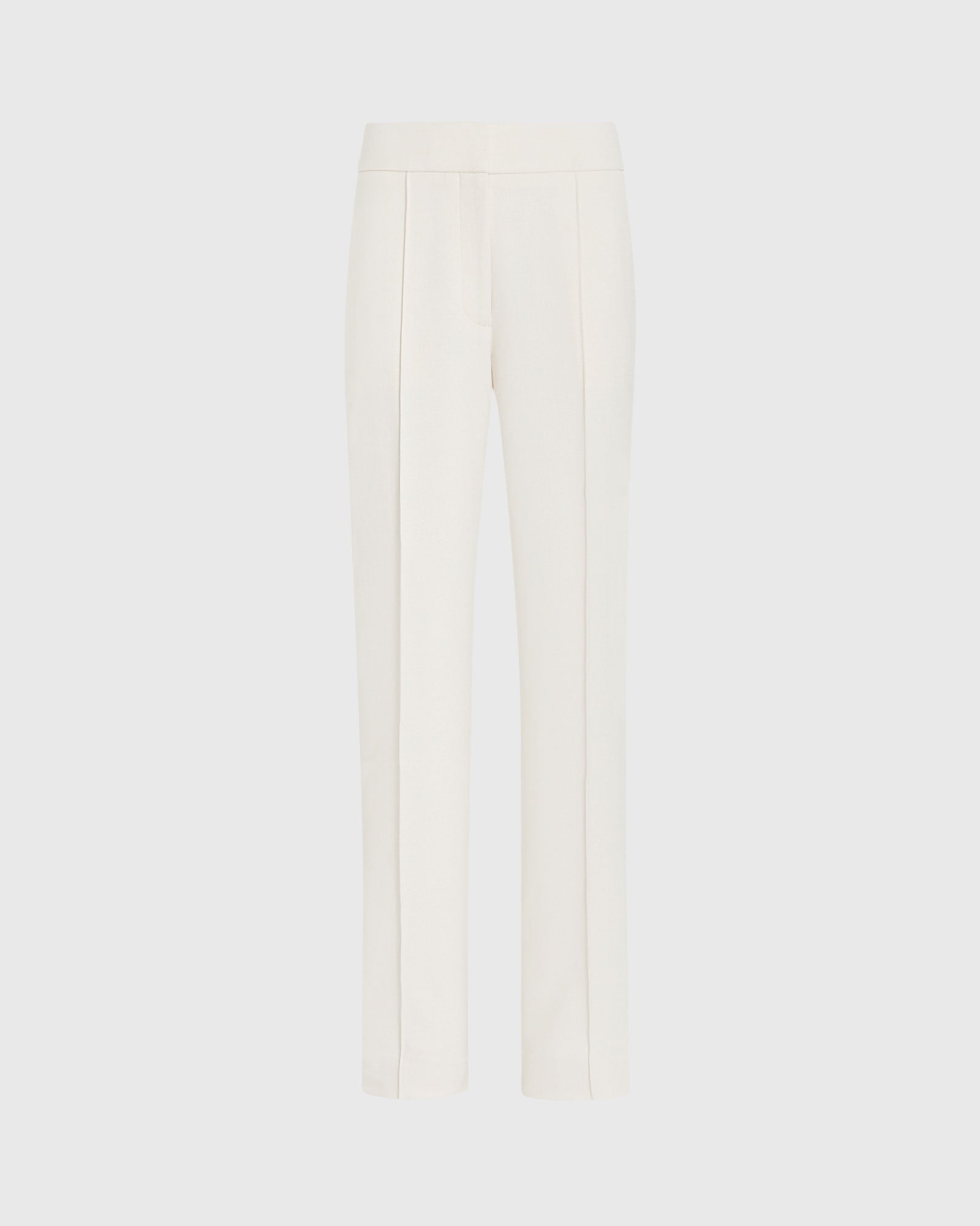 CLUB MONACO - Pantalon plissé pleine longueur - Blanc Cassé