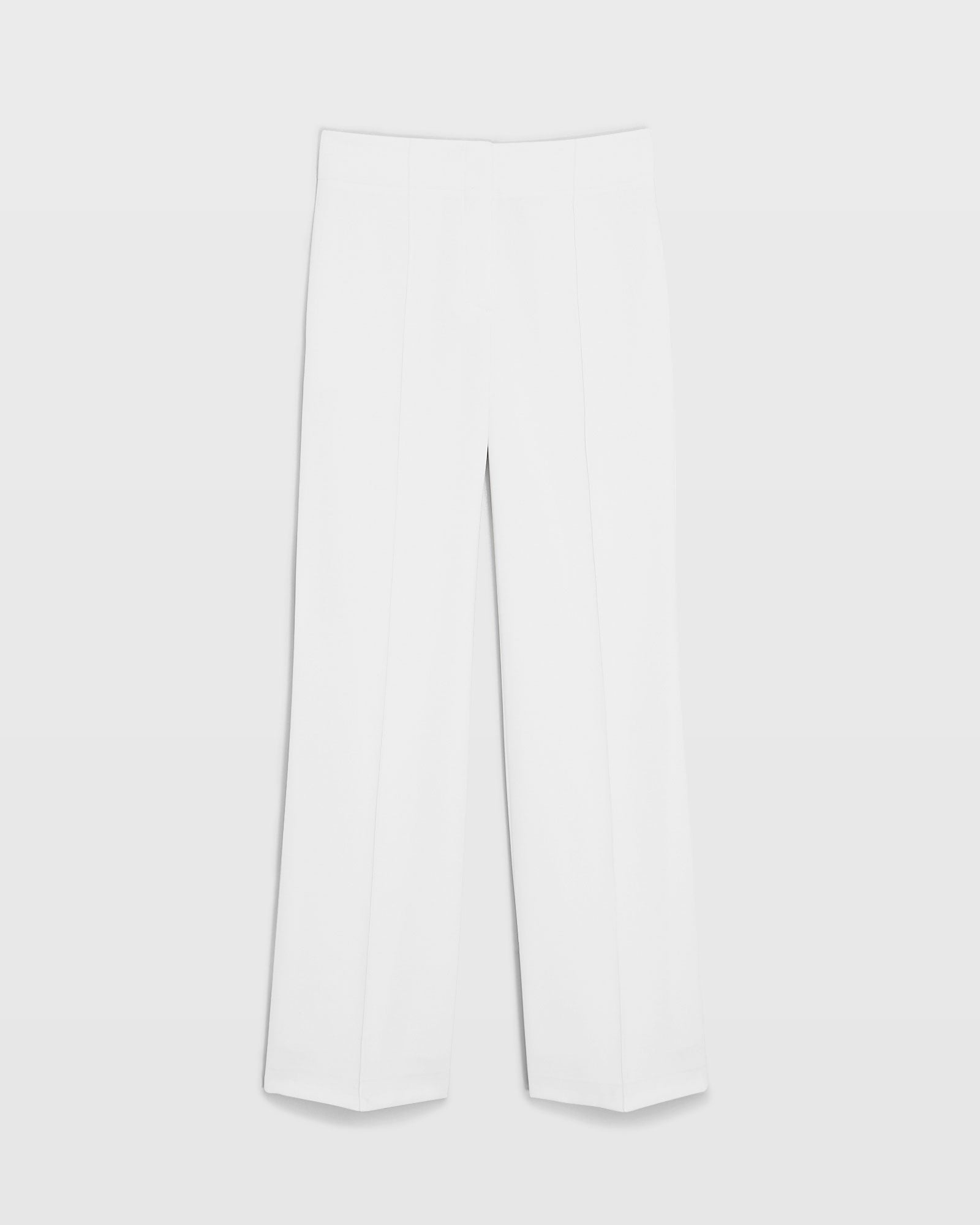 CLUB MONACO - High-Rise Fluid Crepe Trouser - Off White
