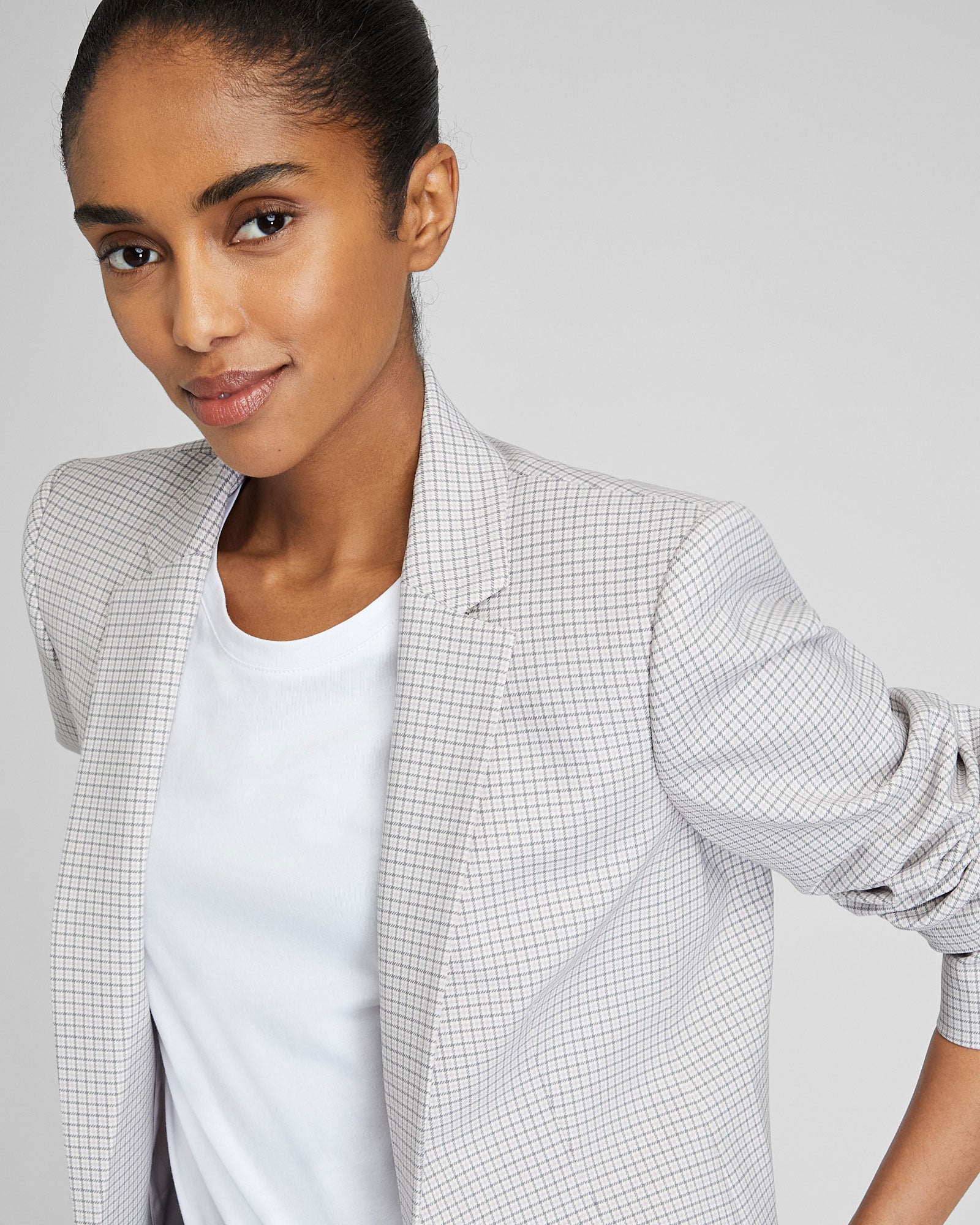 CLUB MONACO - Blazer Borrem - Mélange beige