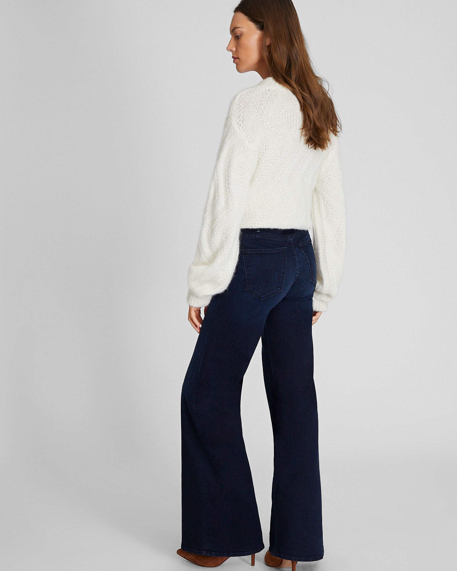 CLUB MONACO - MOTHER The Hustler Roller Ankle Jeans - Denim