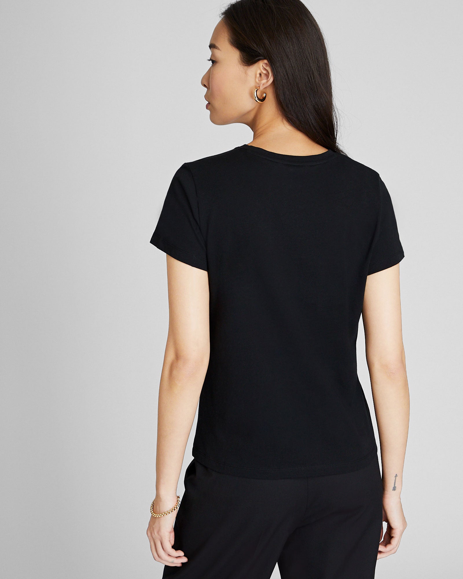 CLUB MONACO - T-shirt Leary emblématique - Noir
