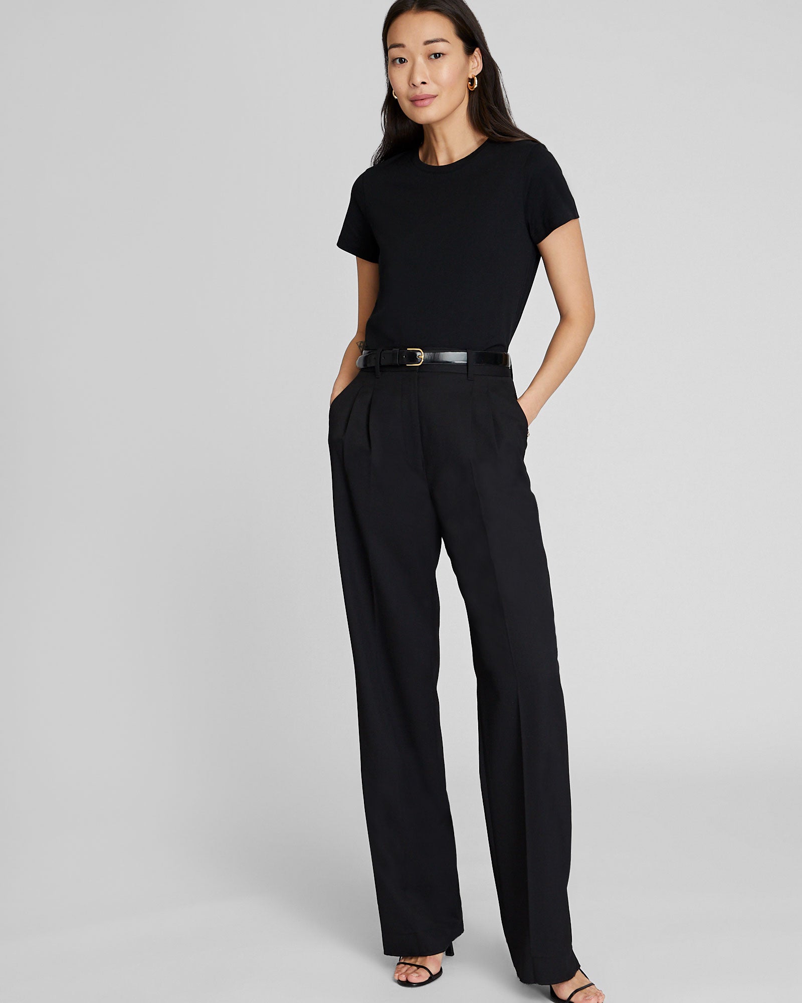 CLUB MONACO - T-shirt Leary emblématique - Noir