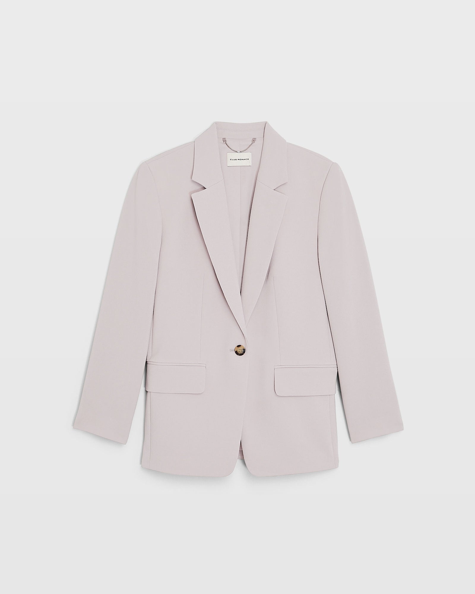CLUB MONACO - Blazer décontracté en crêpe - Lavande douce