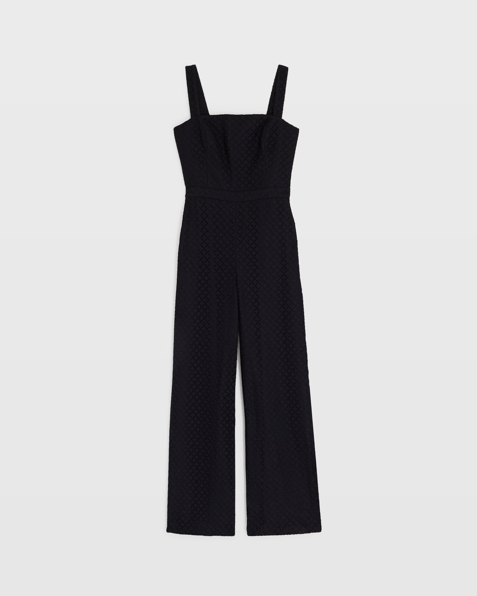 CLUB MONACO - Combinaison en dentelle géo - Noir