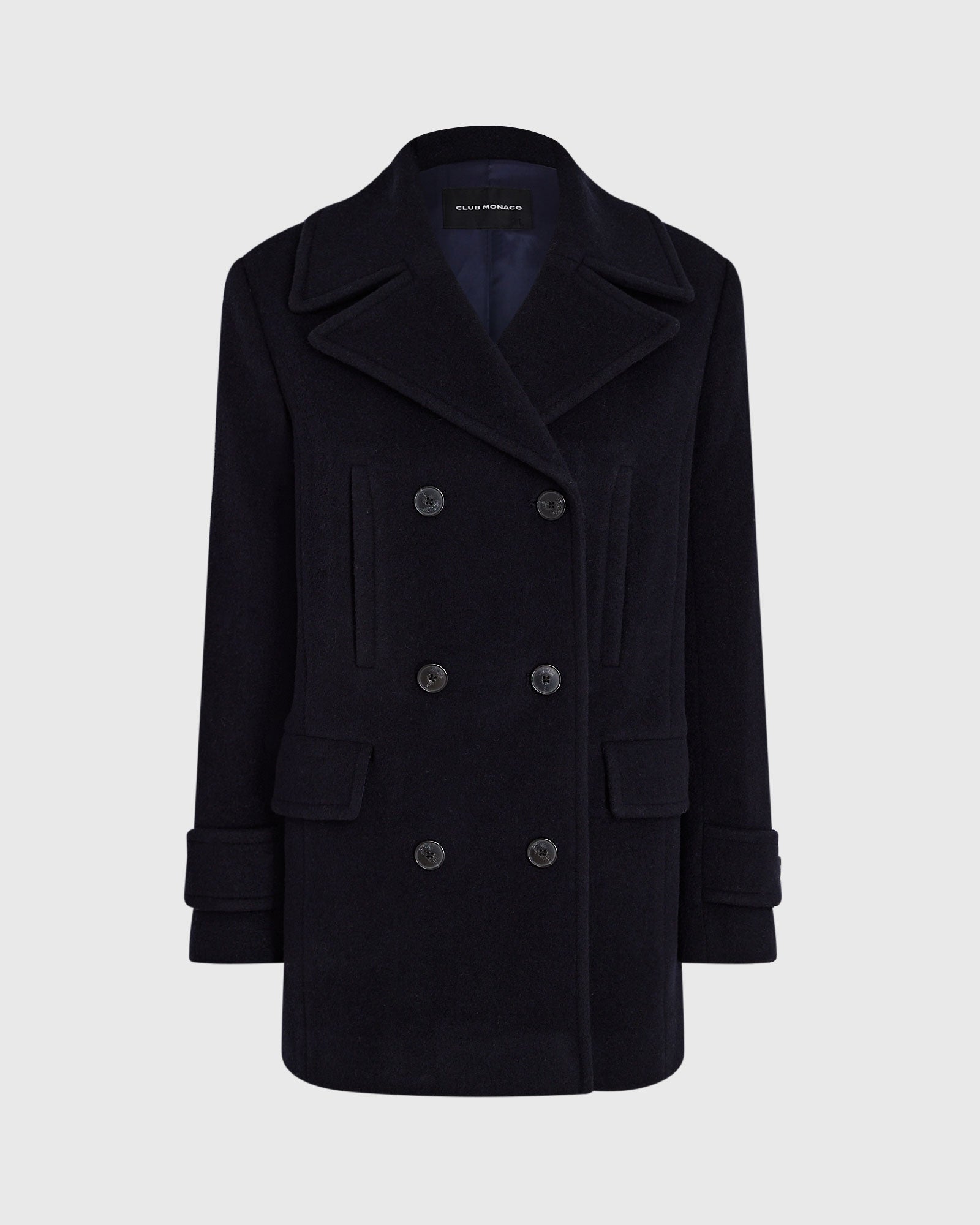 CLUB MONACO - Caban classique - Marine foncé