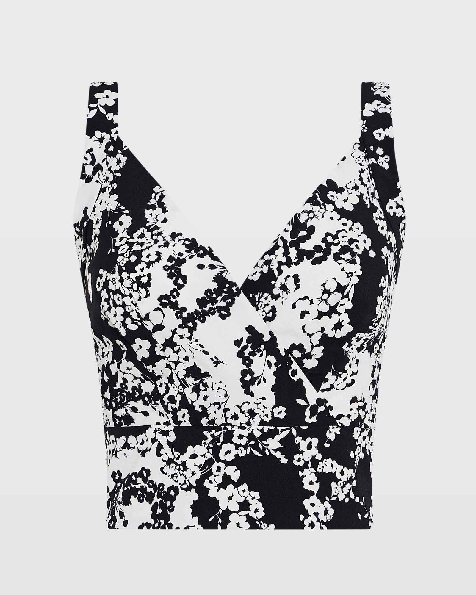 CLUB MONACO - Cross Strap Top - Black