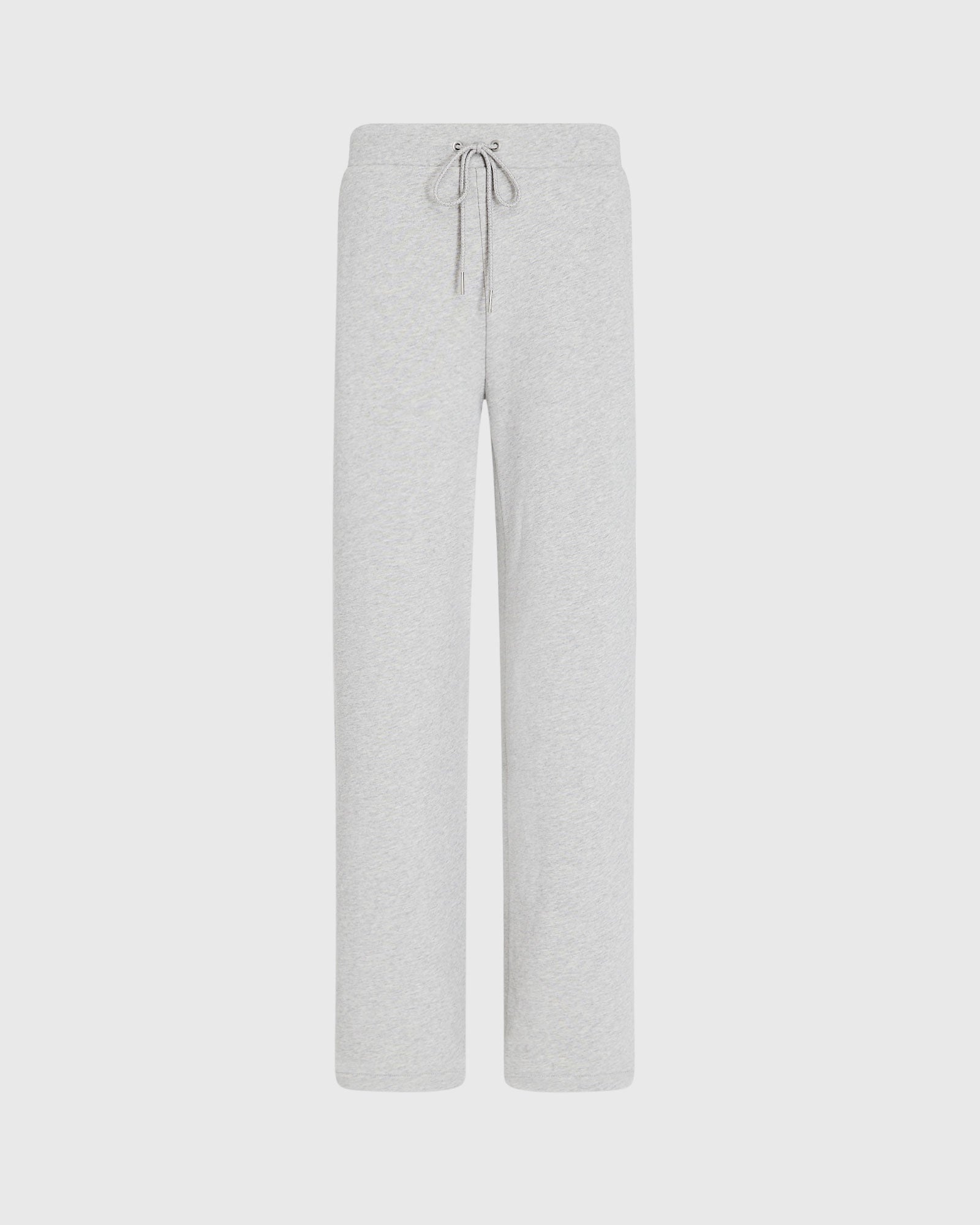 CLUB MONACO - Classic Cotton Drawstring Sweatpant - Medium Heather Grey