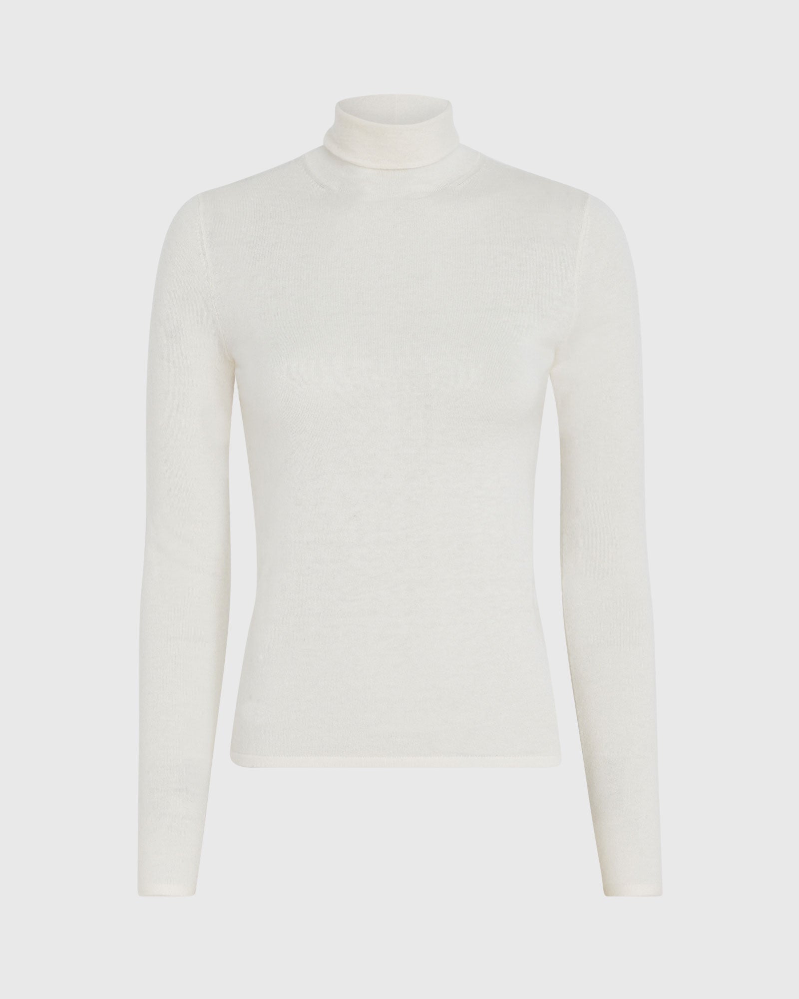 CLUB MONACO - Cashmere Slim Turtleneck - Ivory