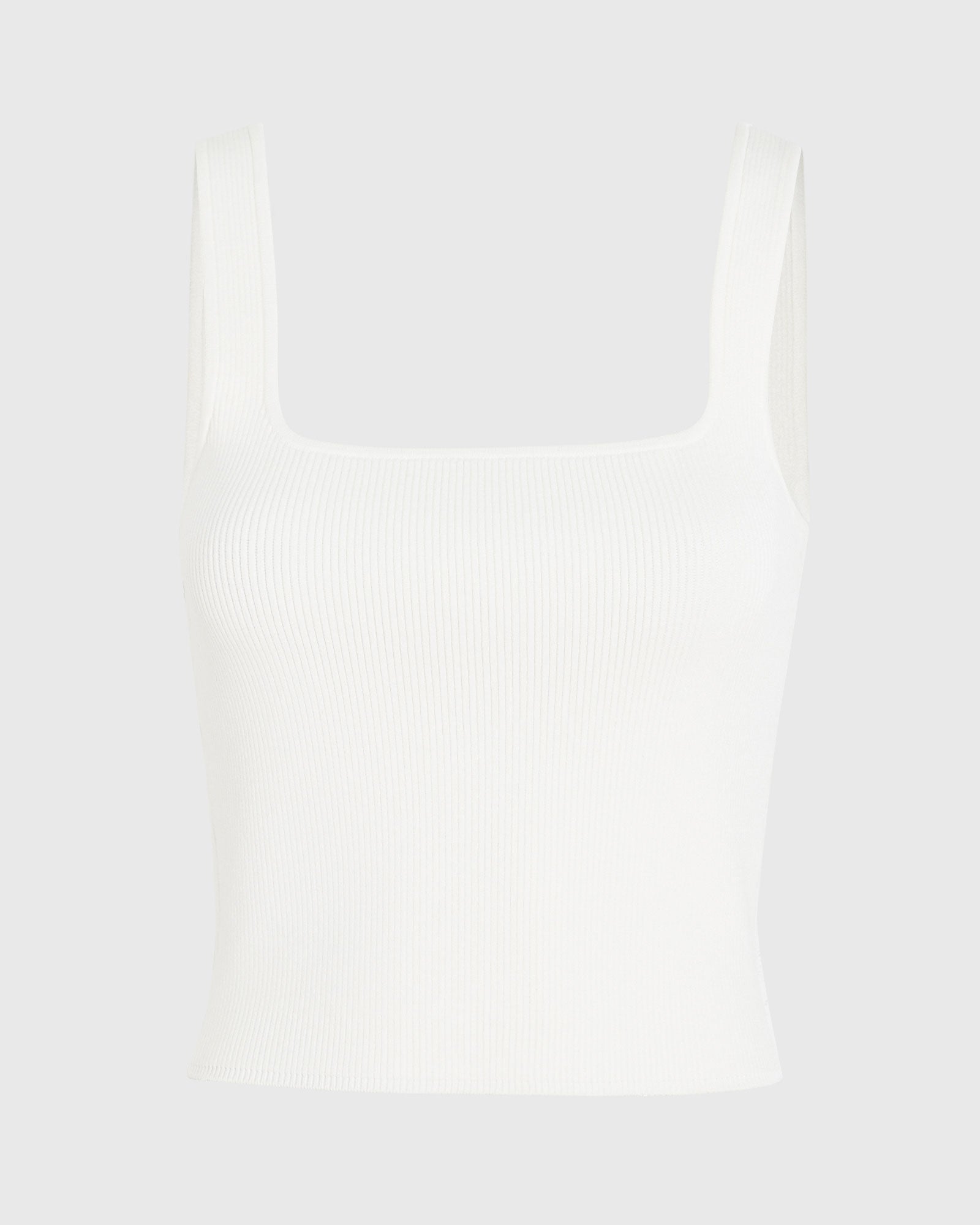 CLUB MONACO - Square Neck Tank - Ivory
