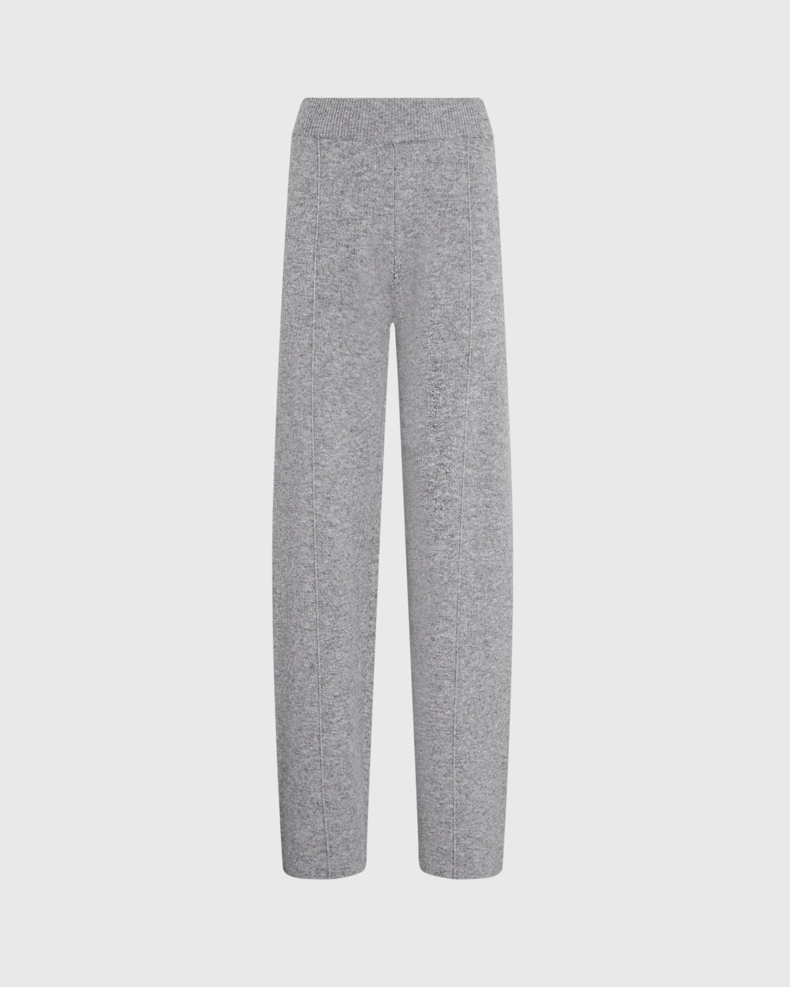CLUB MONACO - Cashmere Blend Double-Faced Pant - Medium Heather Grey
