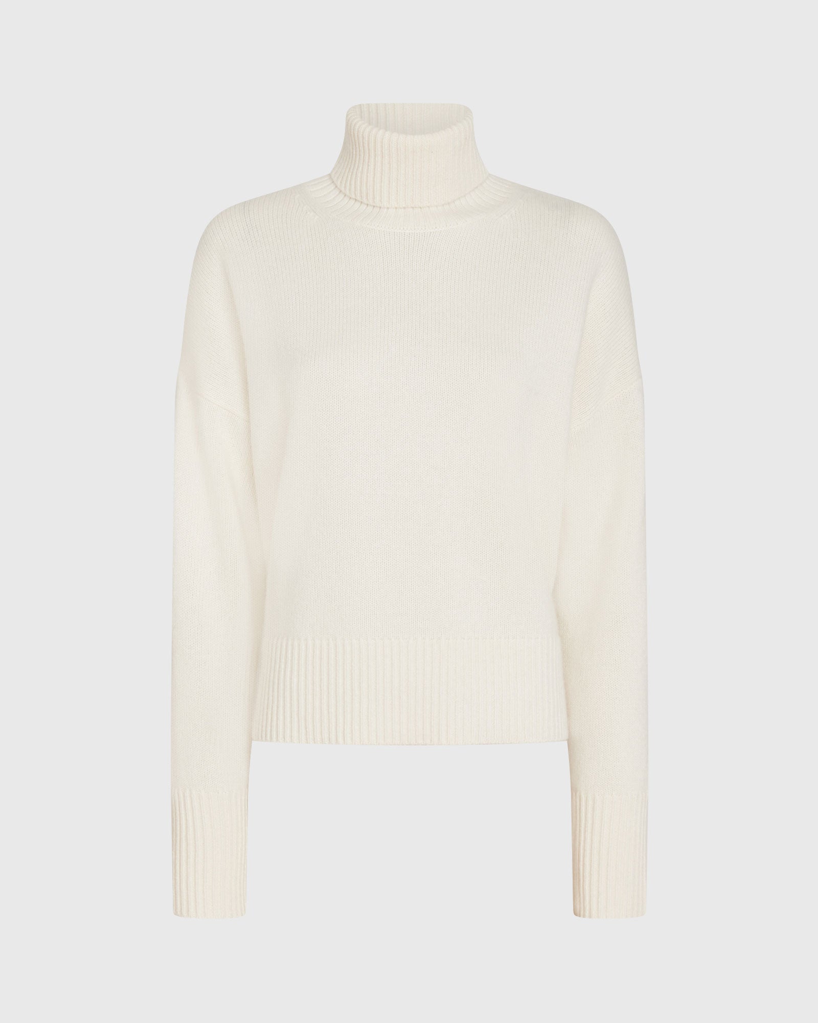 CLUB MONACO - Cashmere Turtleneck Pullover Sweater - Ivory