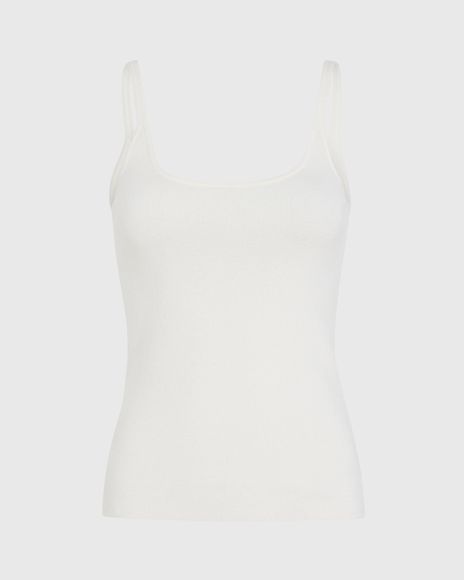 CLUB MONACO - Merino Rib Tank - Ivory