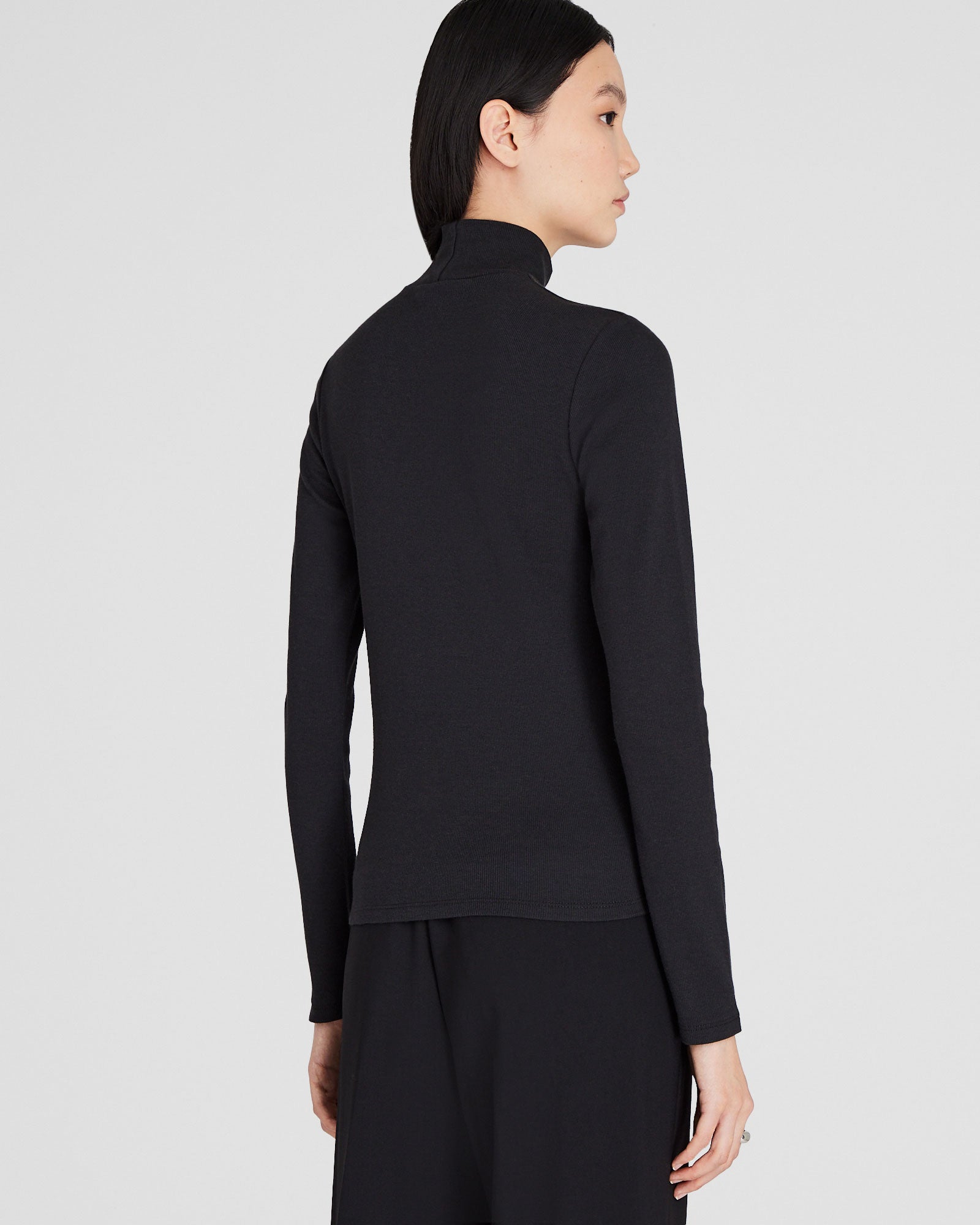 CLUB MONACO - Col roulé Bowee - Noir