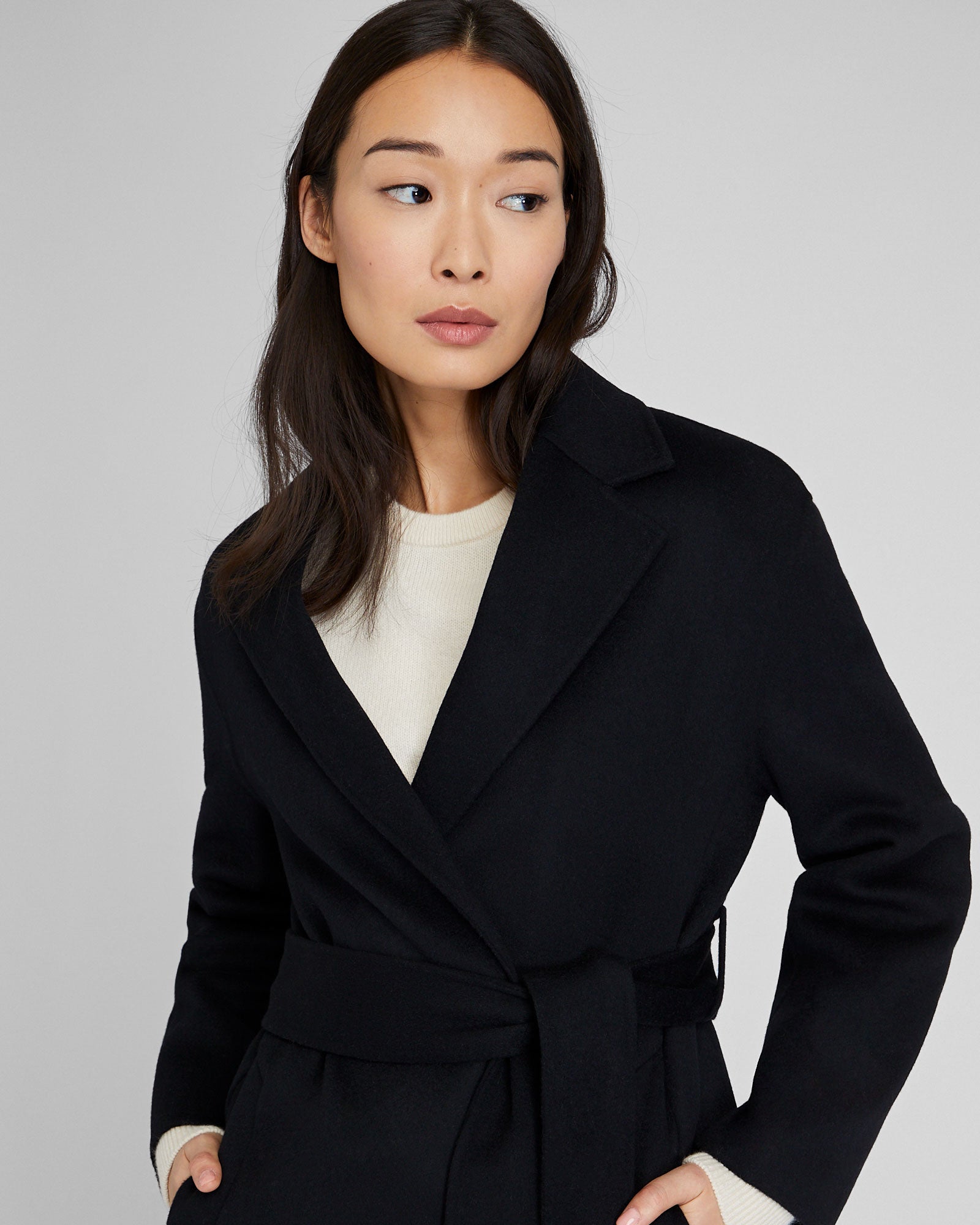 CLUB MONACO - Capsule Siena Coat - Black