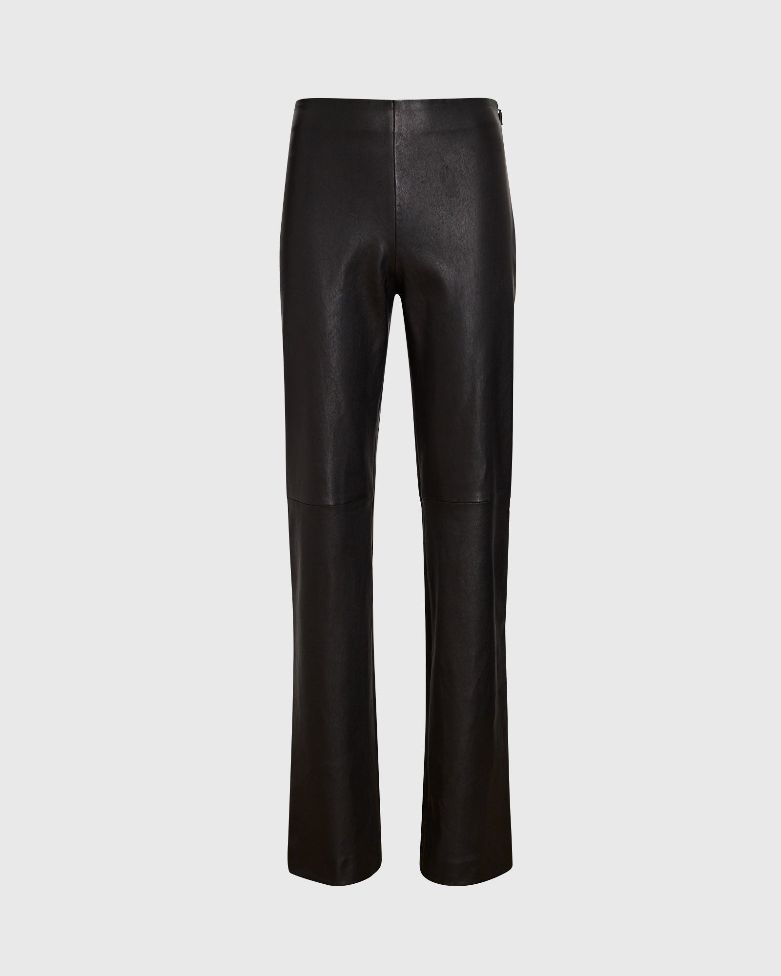CLUB MONACO - Full-Length Leather Pant - Black
