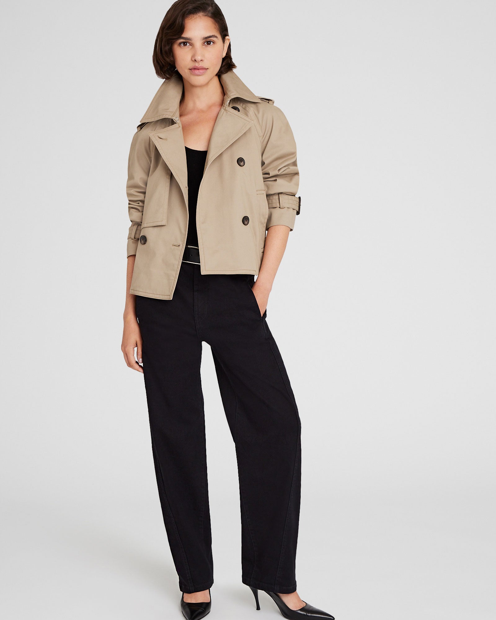 CLUB MONACO - Trench court - Kaki