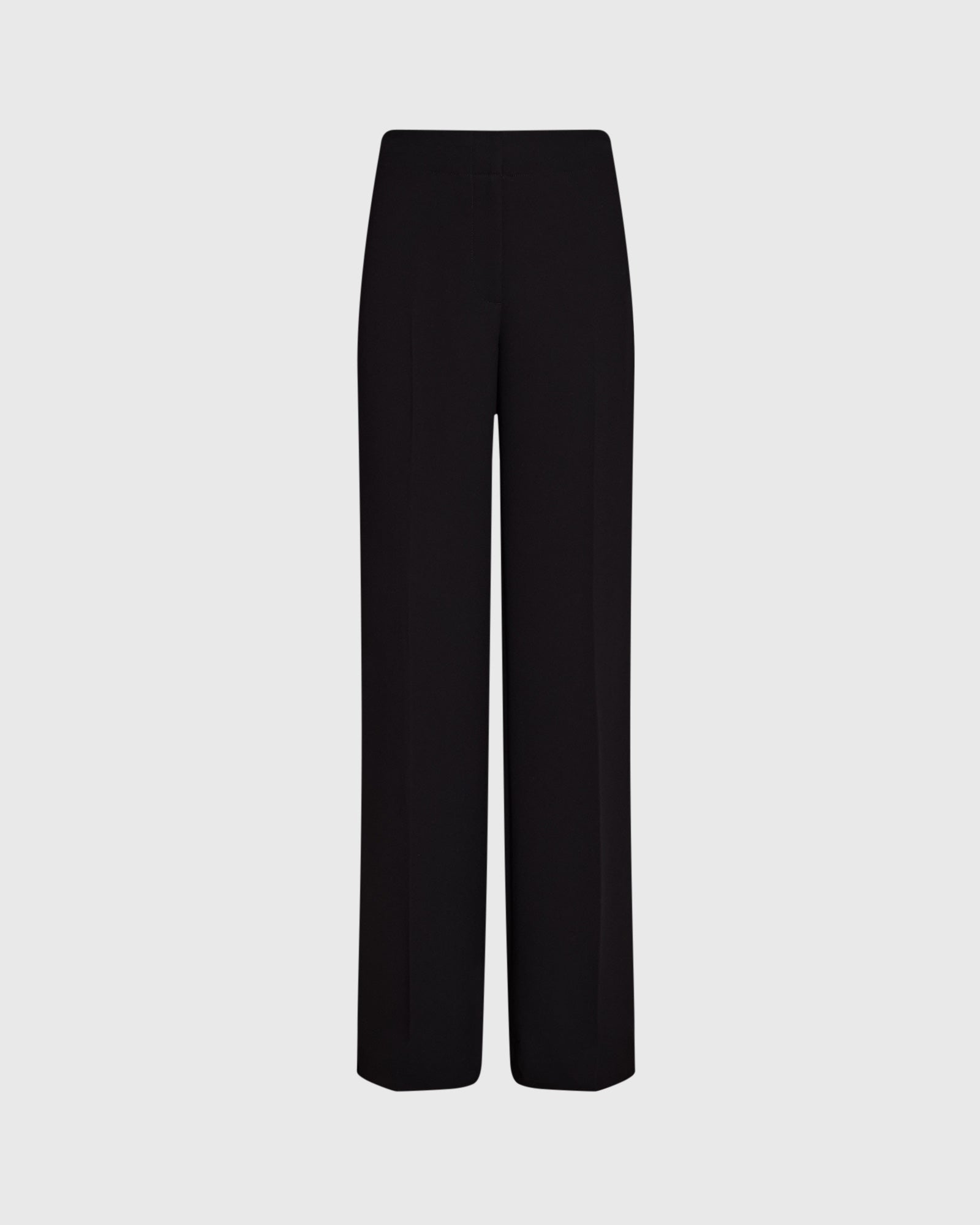 CLUB MONACO - High-Rise Fluid Crepe Trouser - Black