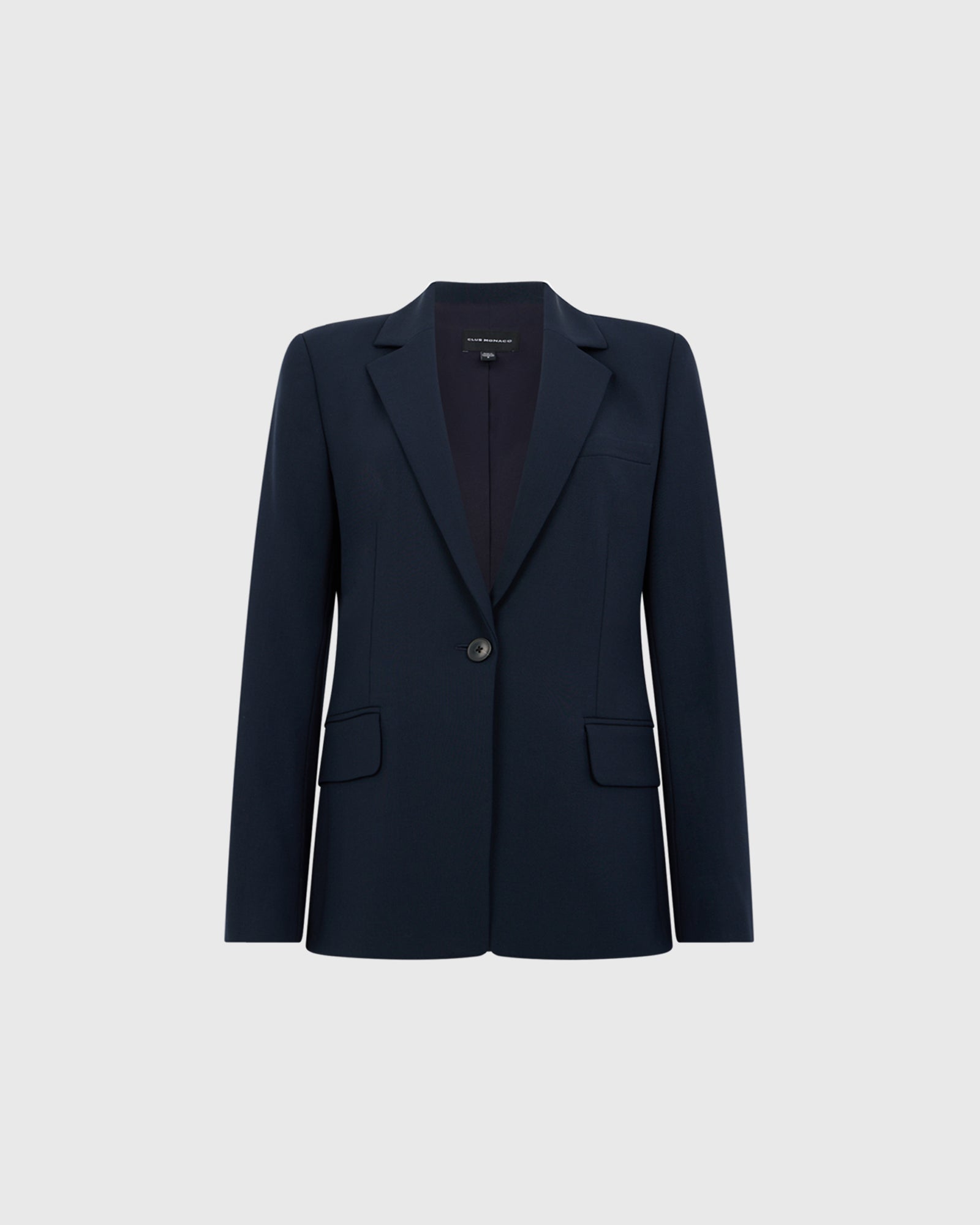 Club Monaco Corp, CA - Cutaway Borrem Blazer - Navy