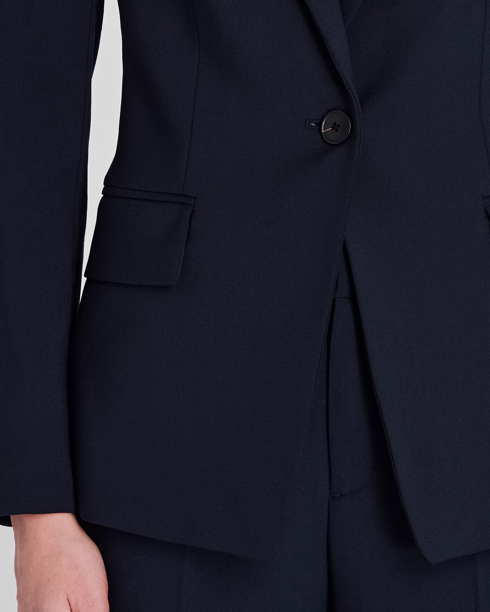 CLUB MONACO - Cutaway Borrem Blazer - Navy