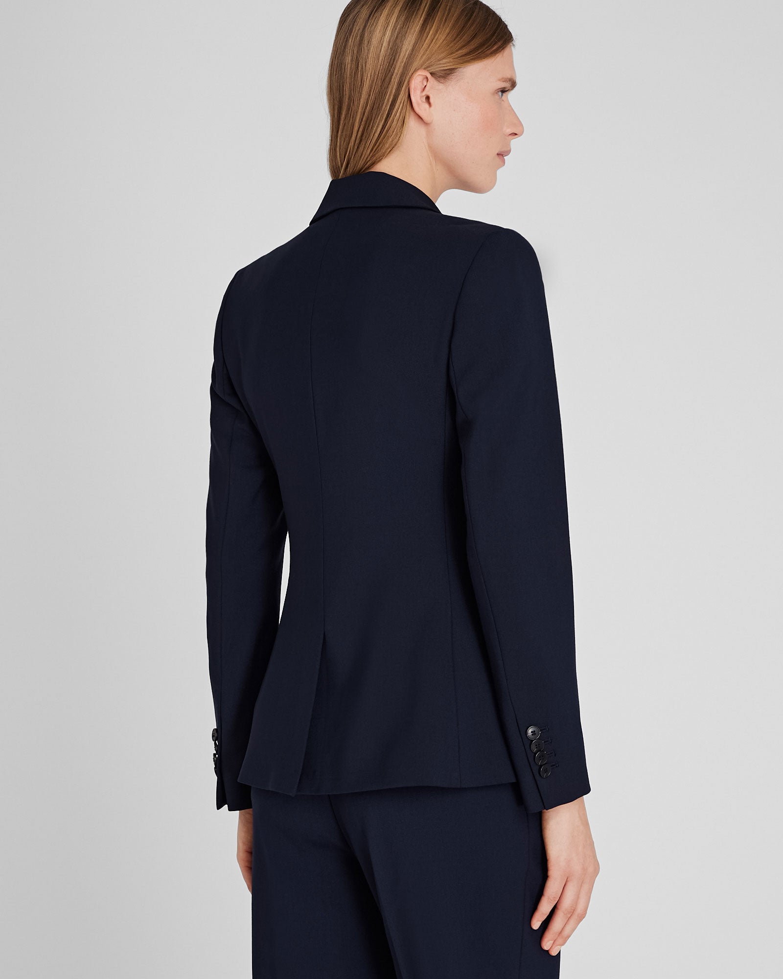 CLUB MONACO - Cutaway Borrem Blazer - Navy
