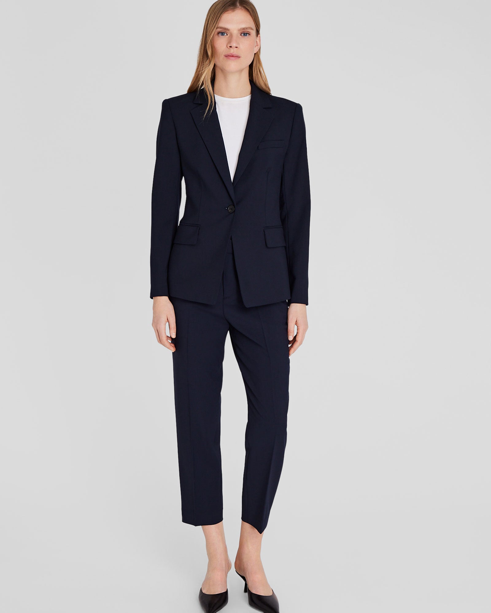 CLUB MONACO - Cutaway Borrem Blazer - Navy