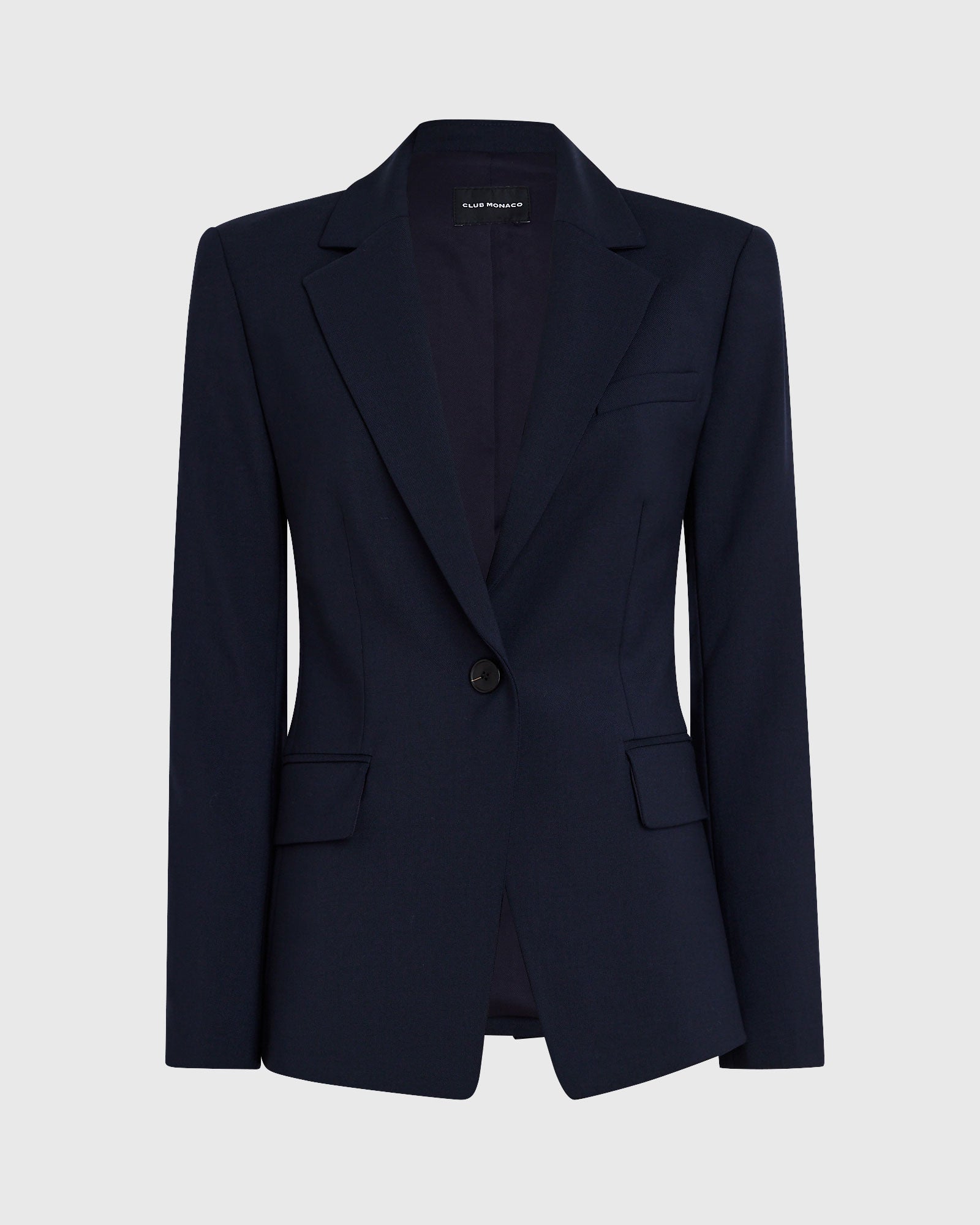 CLUB MONACO - Cutaway Borrem Blazer - Navy