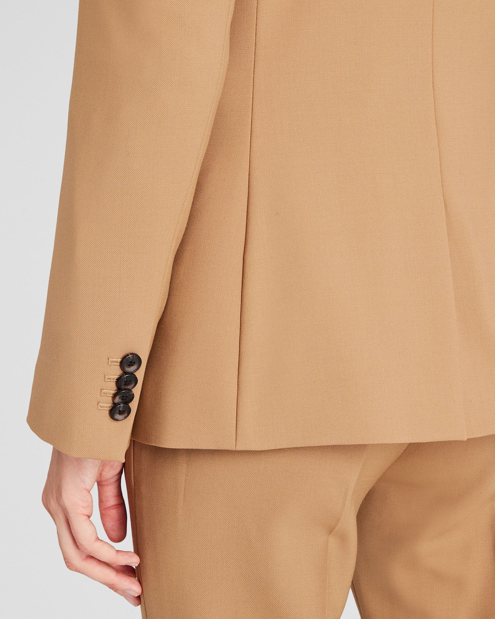 CLUB MONACO - Cutaway Borrem Blazer - Warm Camel