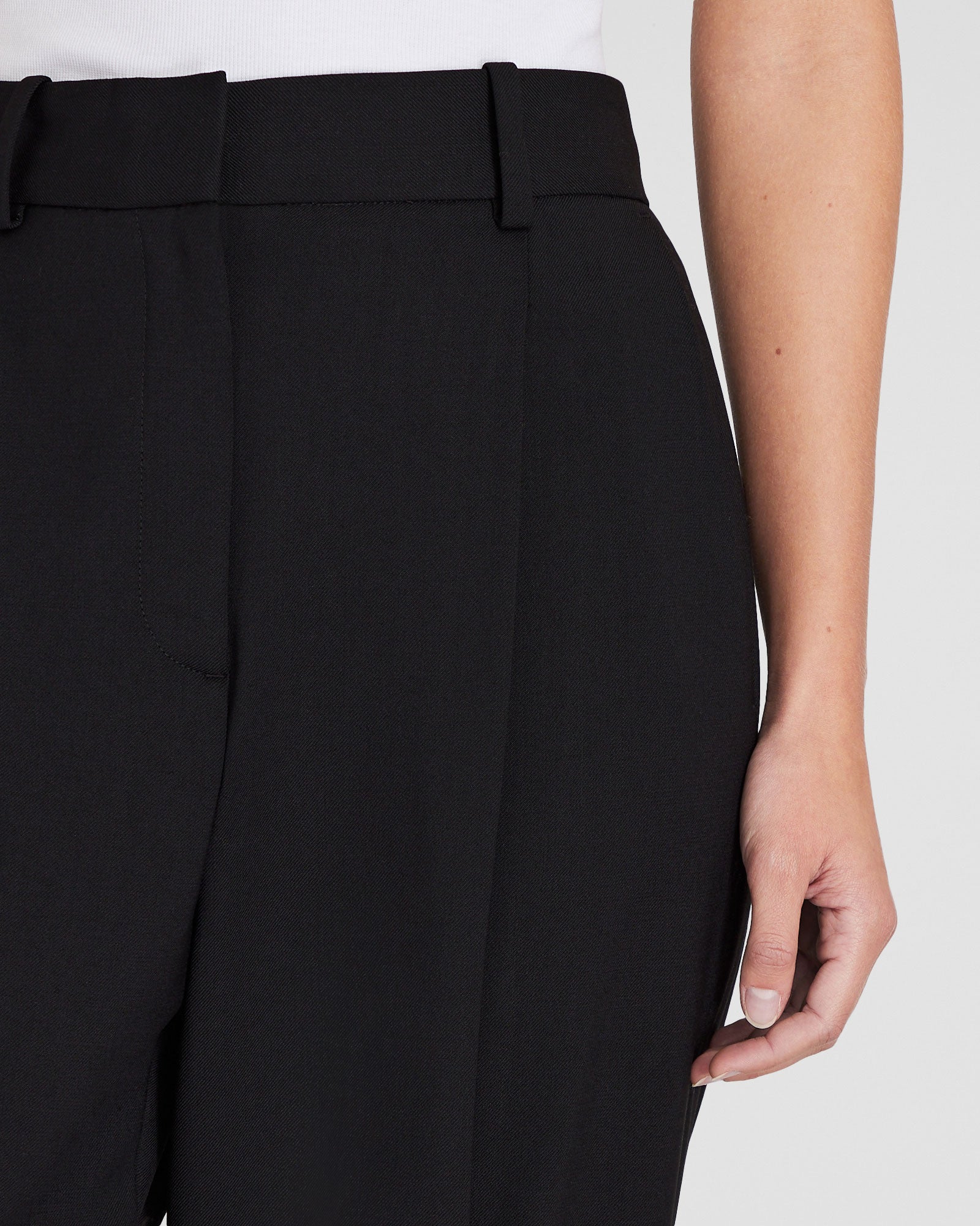 CLUB MONACO - Borrem Pleated Pant - Black