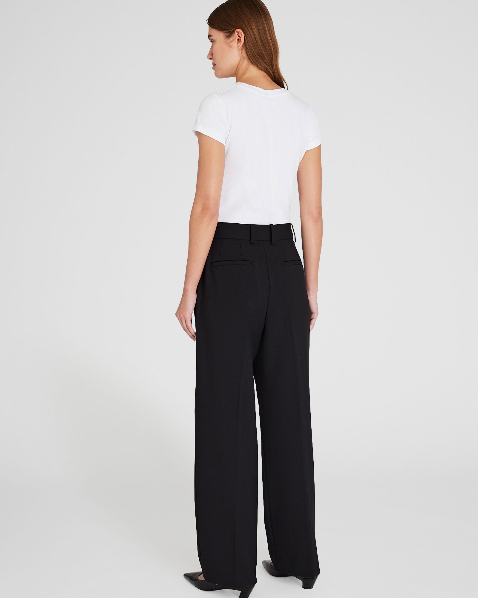 CLUB MONACO - Borrem Pleated Pant - Black