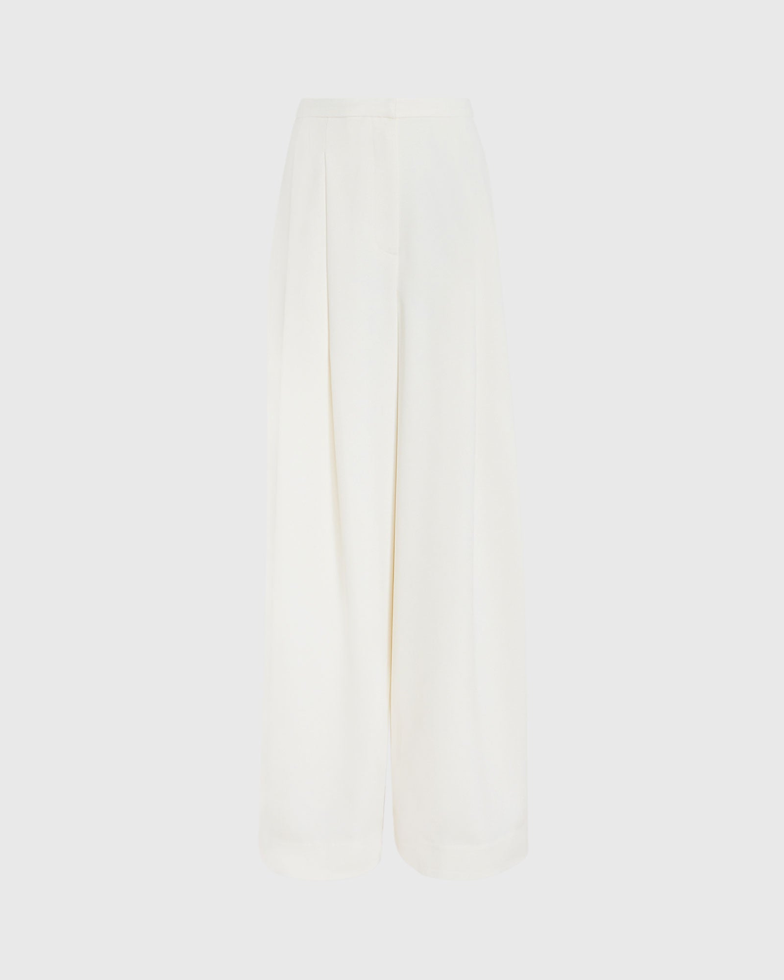 CLUB MONACO - Wide Leg Fluid Trouser - Off White