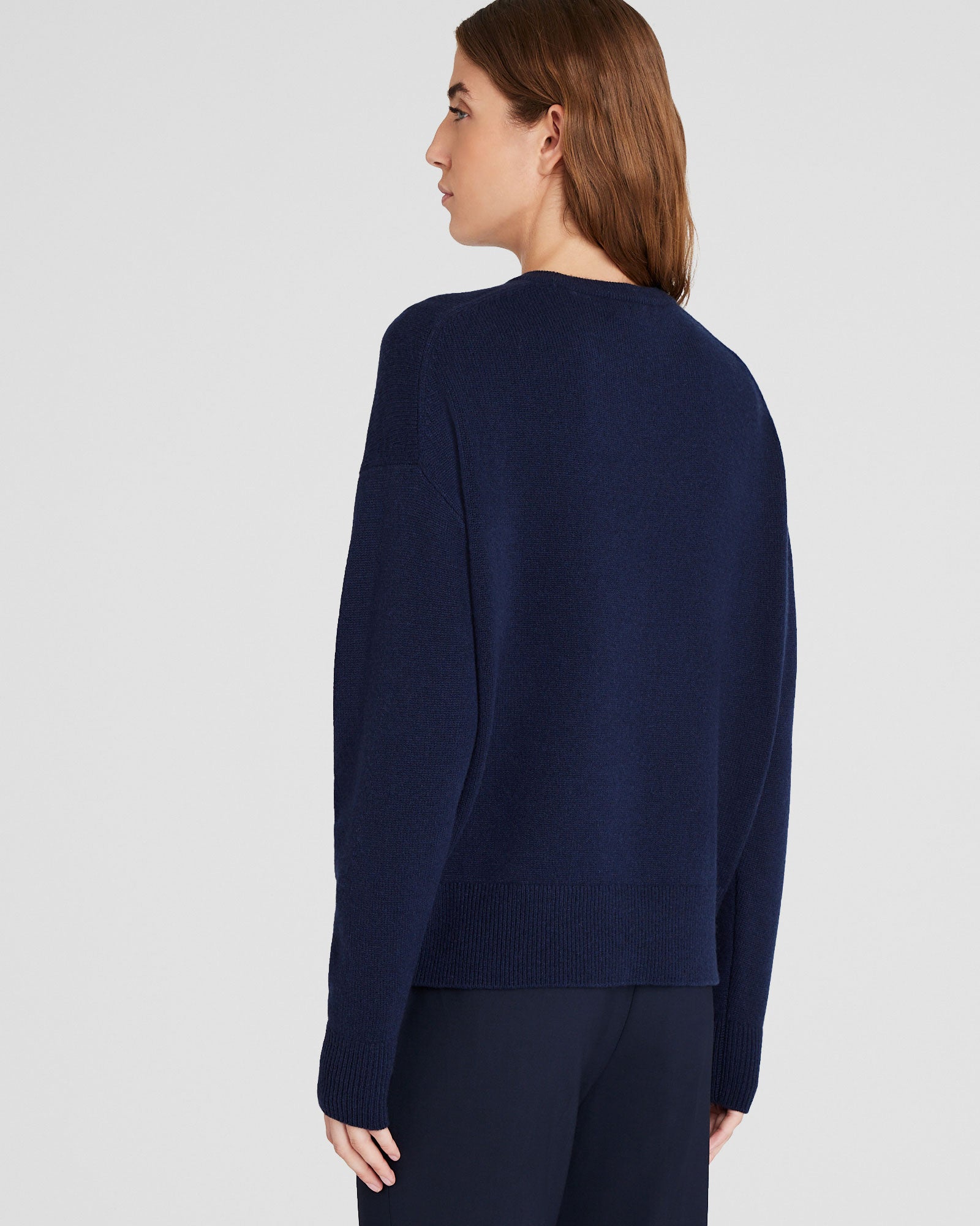 CLUB MONACO - Chandail en cachemire - Marine