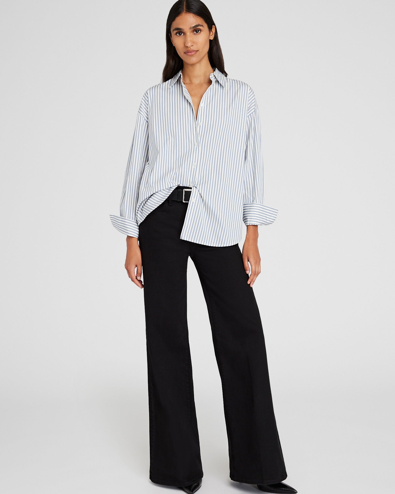 CLUB MONACO - MOTHER The Twister Sneak Jeans - Noir