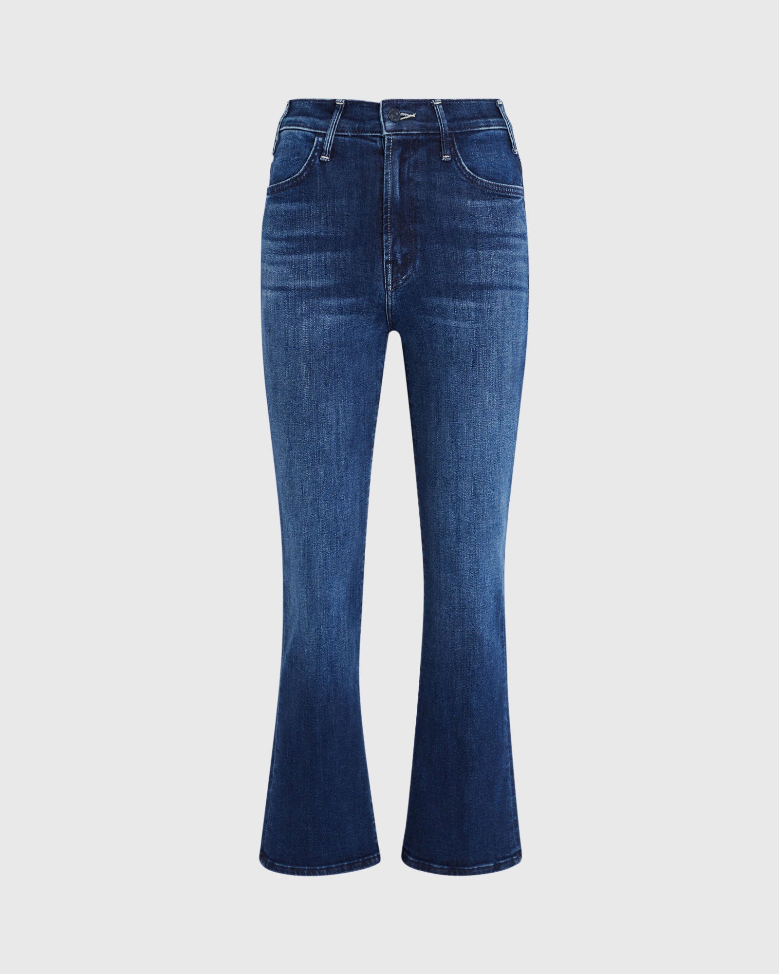 CLUB MONACO - MOTHER The Hustler Ankle Jeans - Dark Blue