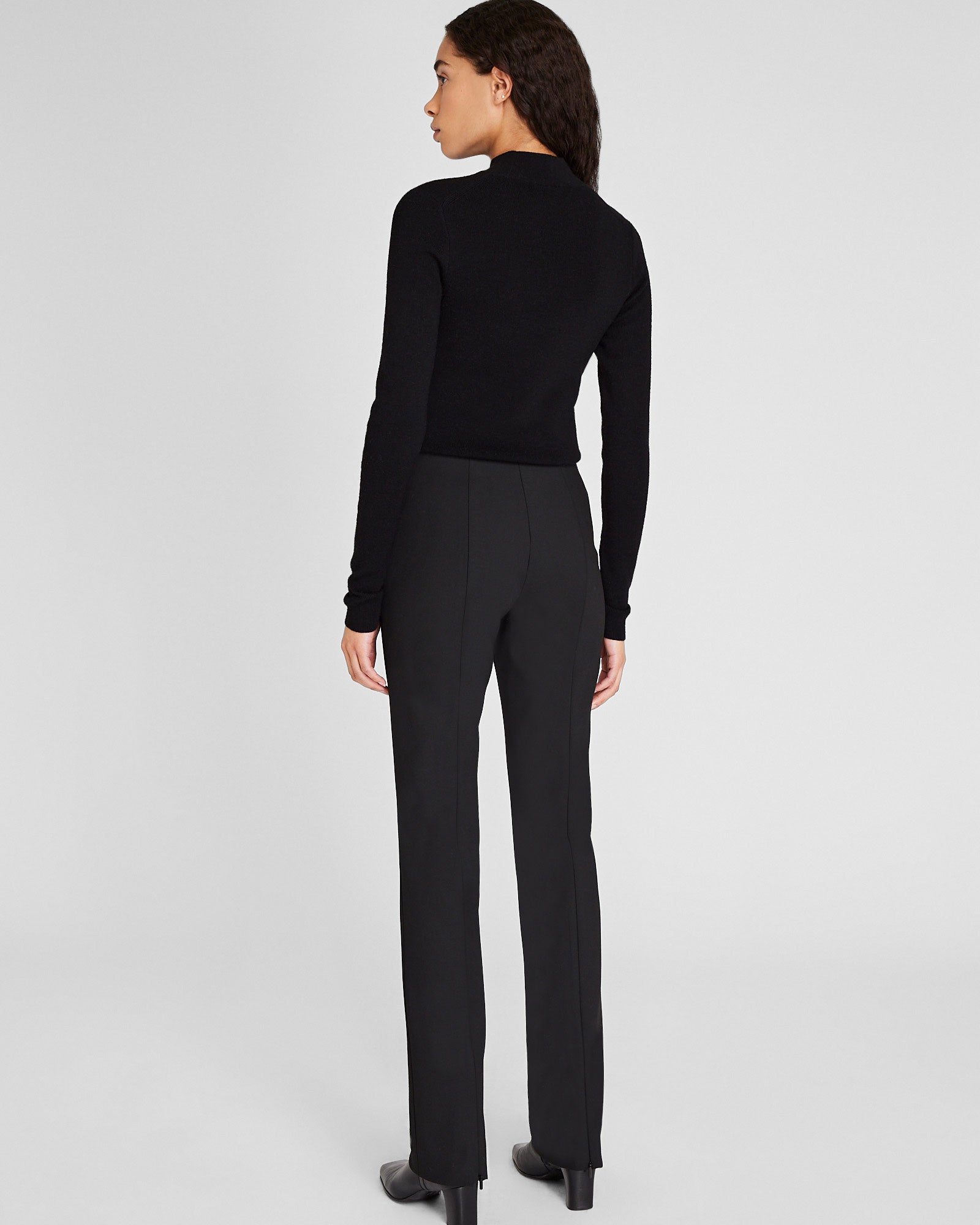 CLUB MONACO - Compact Stretch Pant - Black