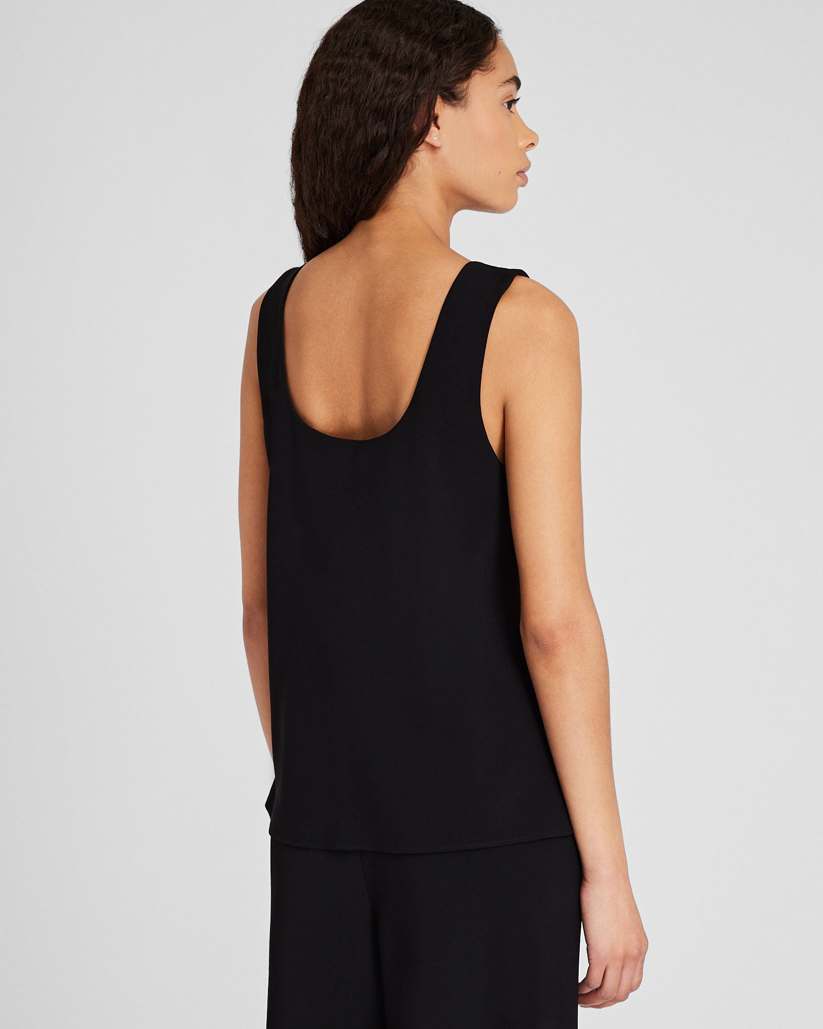 CLUB MONACO - Longline Tank Shell - Black