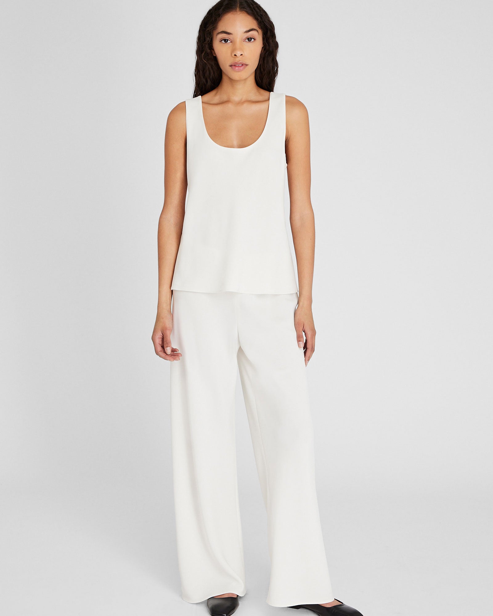 CLUB MONACO - Bias Cut Pant - Ivory