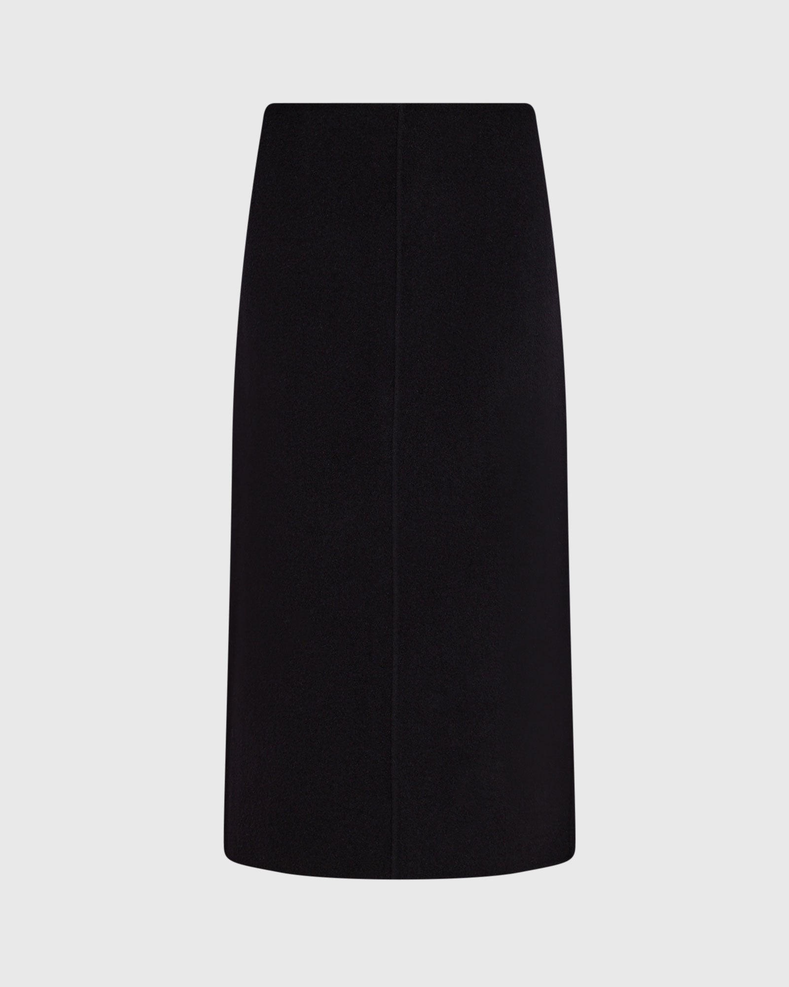 CLUB MONACO - Wool Double-Faced Midi Skirt - Black