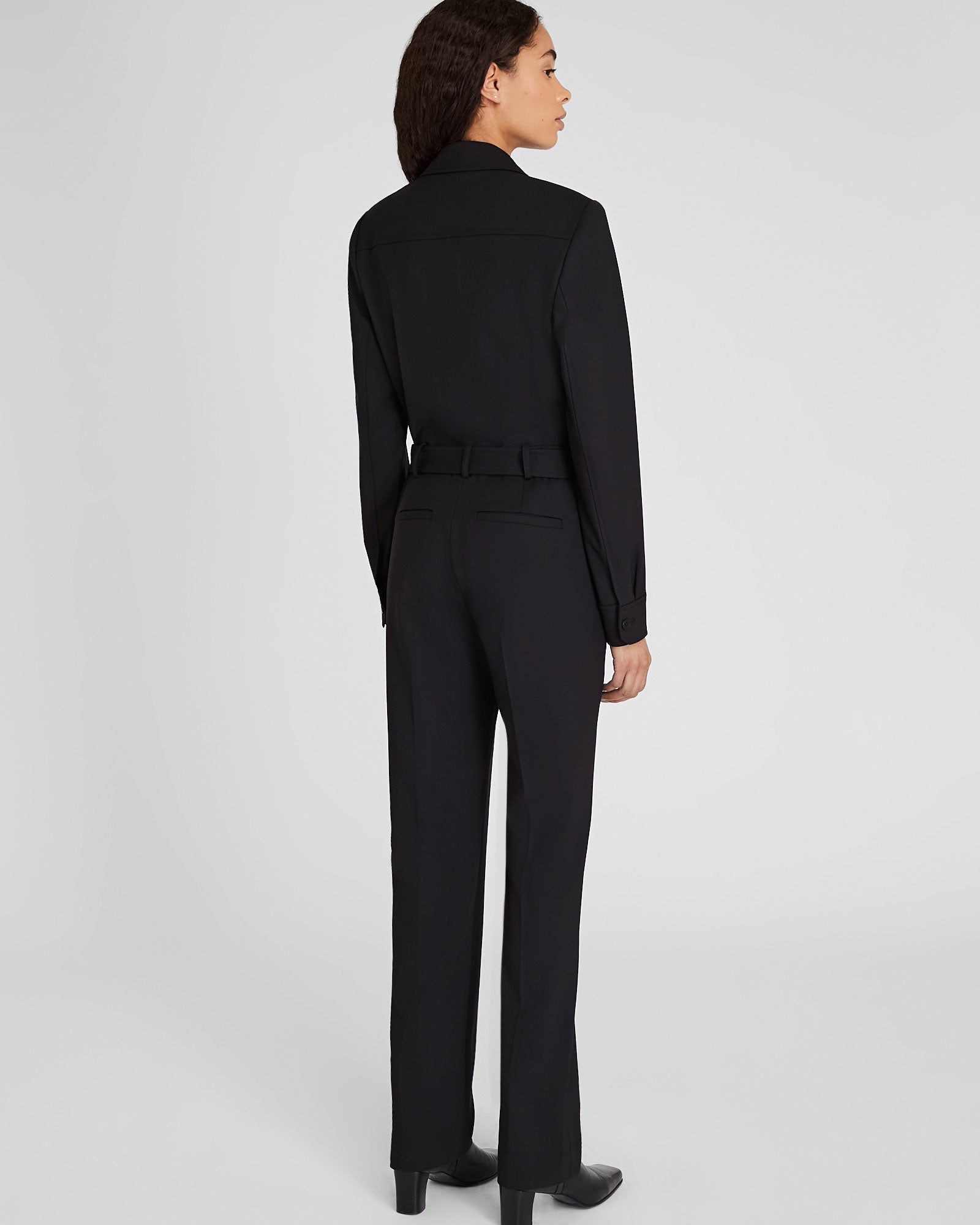 CLUB MONACO - Tailored Crepe Jumpsuit - Black