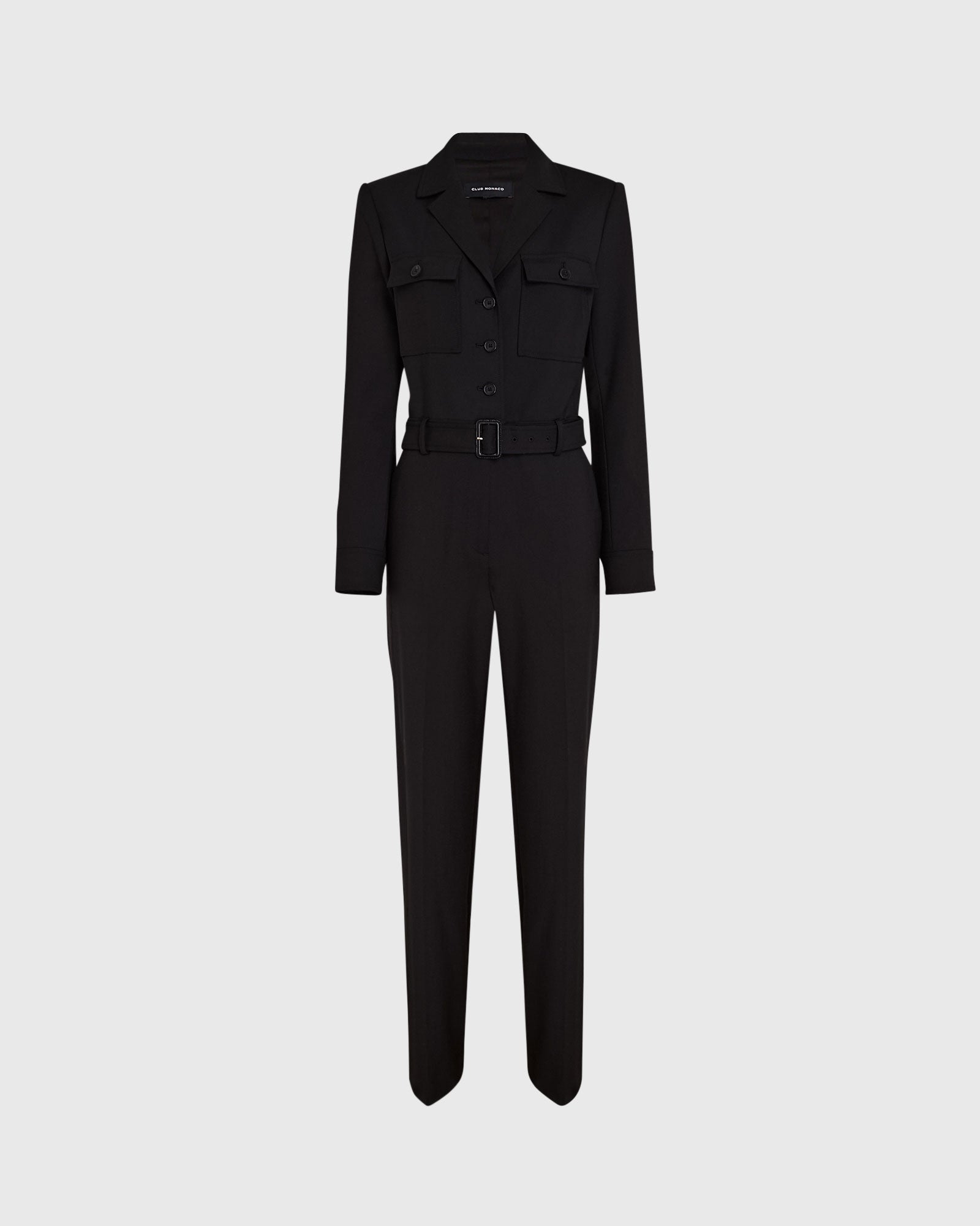 CLUB MONACO - Tailored Crepe Jumpsuit - Black
