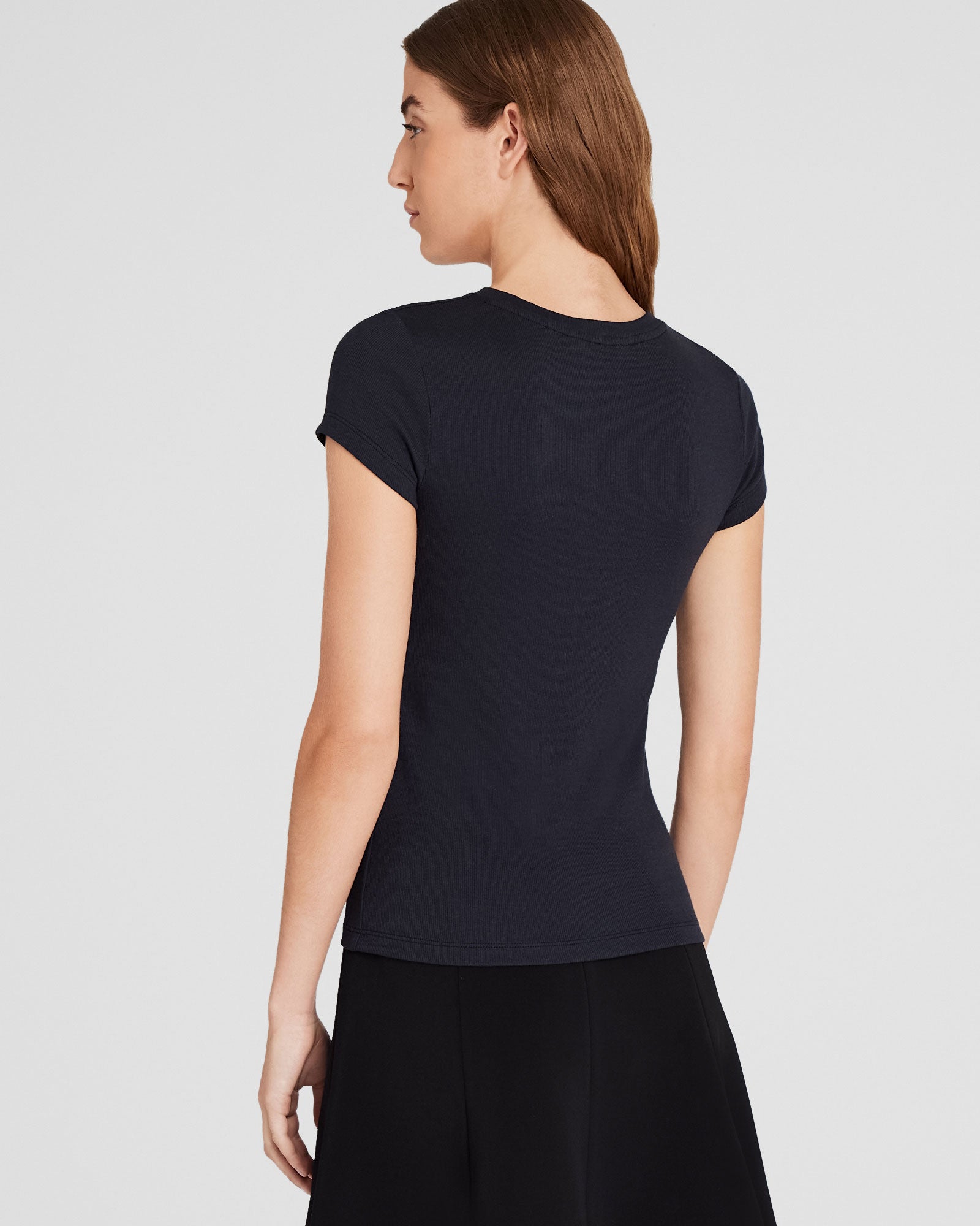 CLUB MONACO - T-shirt en coton pima Bowee - Noir