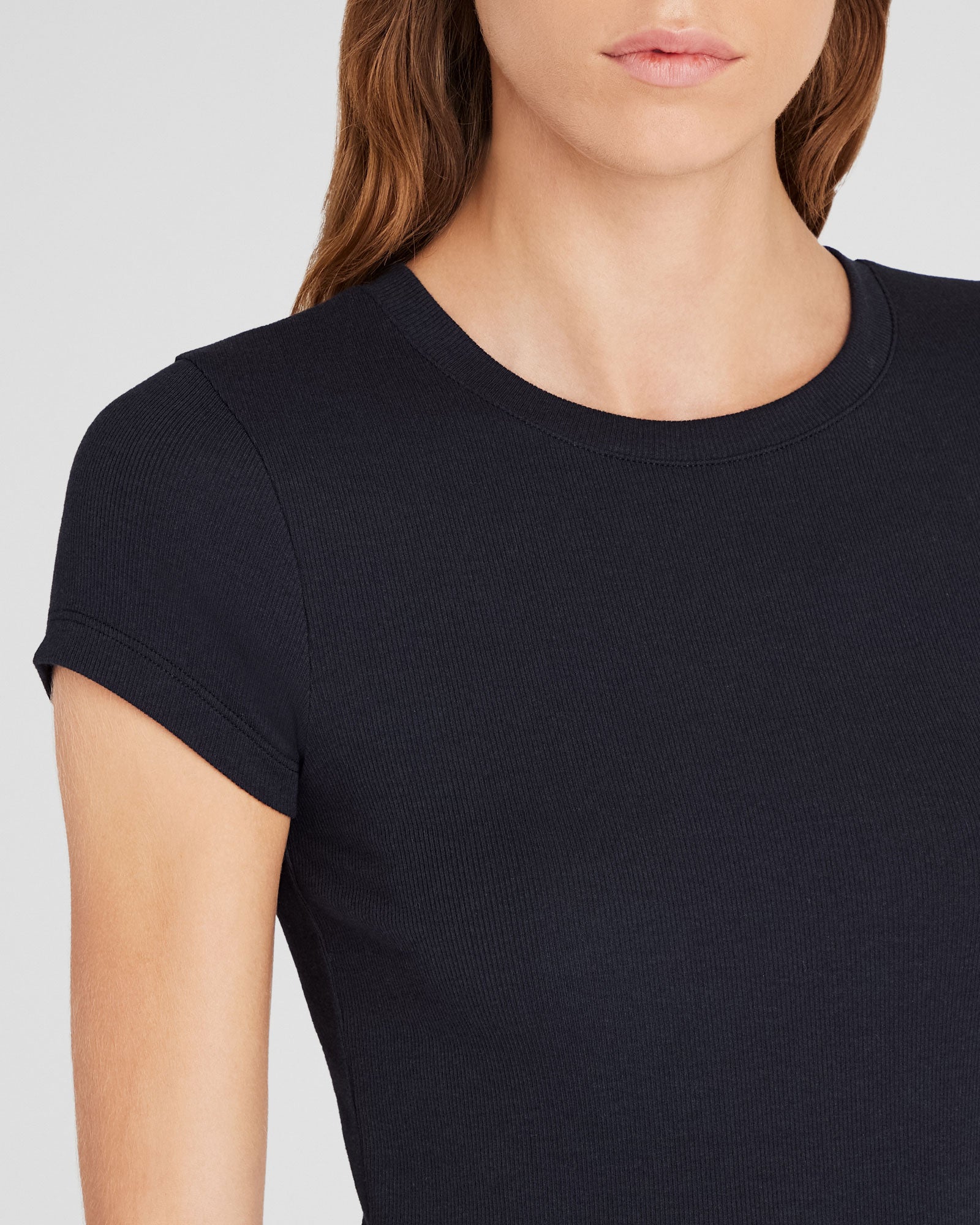 CLUB MONACO - T-shirt en coton pima Bowee - Noir
