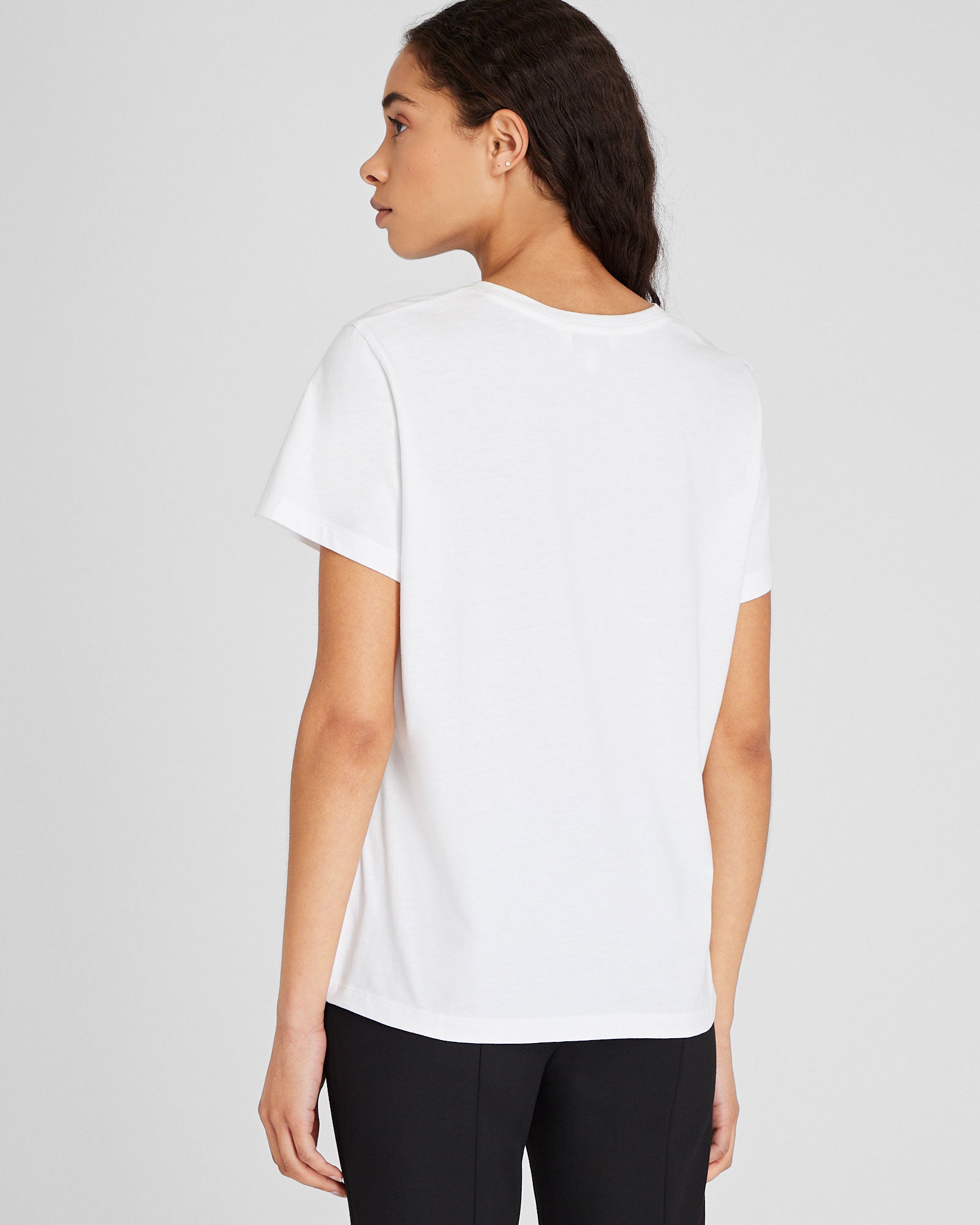 CLUB MONACO - The Crew Neck T-Shirt - White