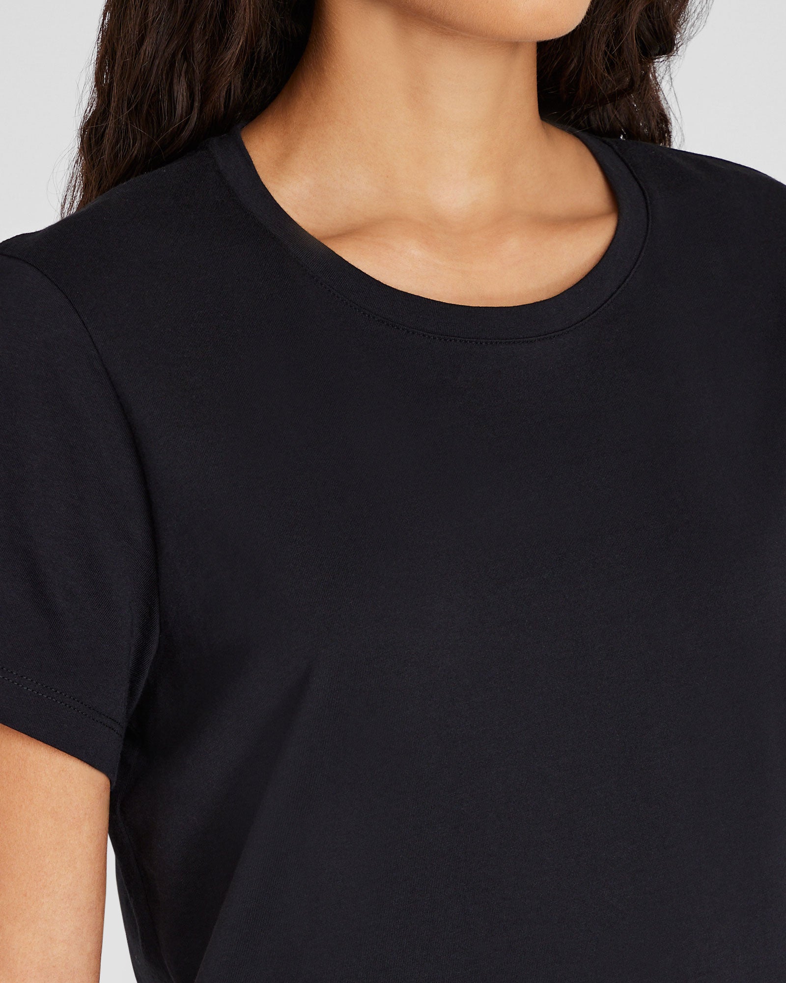CLUB MONACO - The Crew Neck T-Shirt - Black