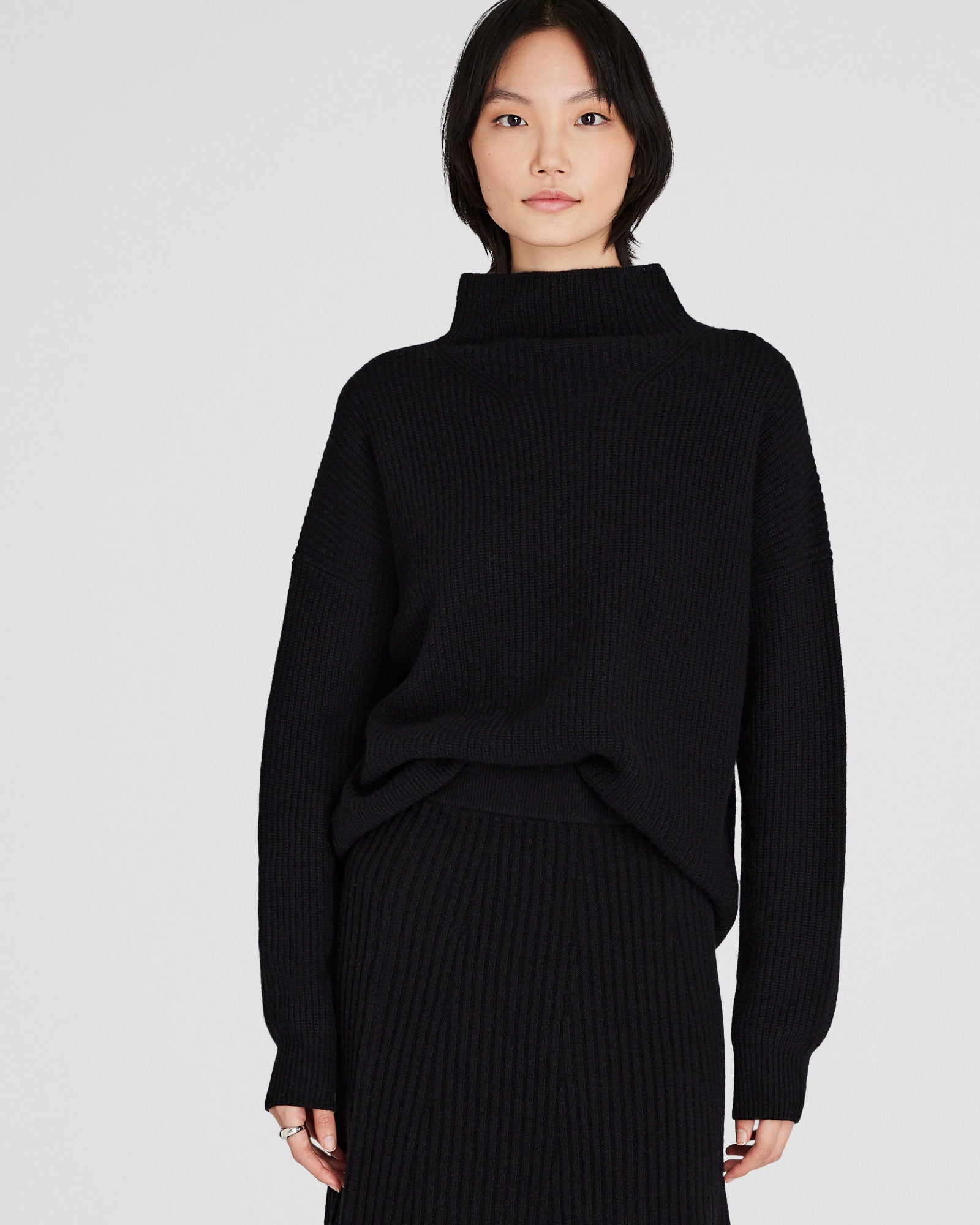 CLUB MONACO - Chandail en cachemire Emma - Noir