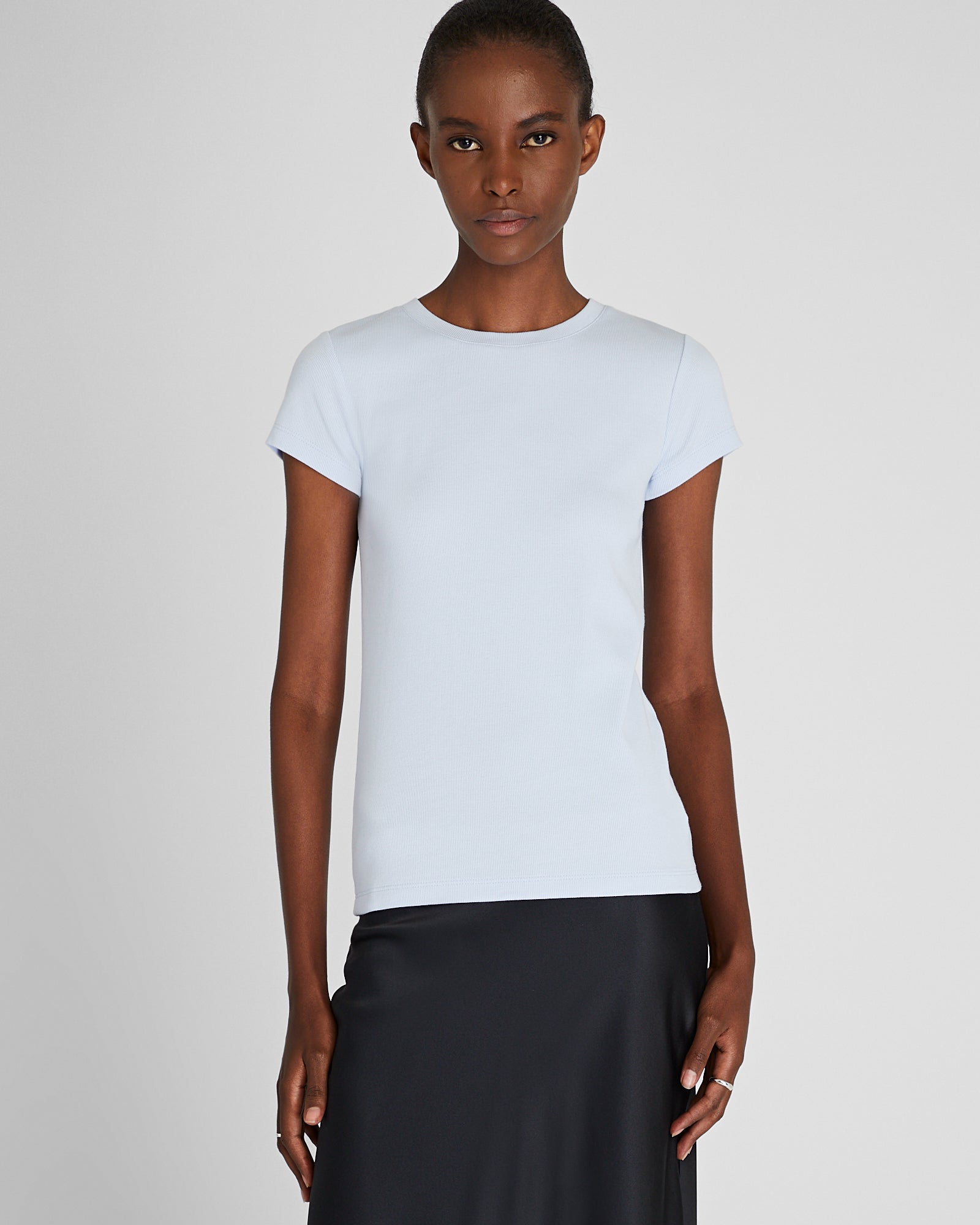 CLUB MONACO - T-shirt Bowee - Coquillage Bleu