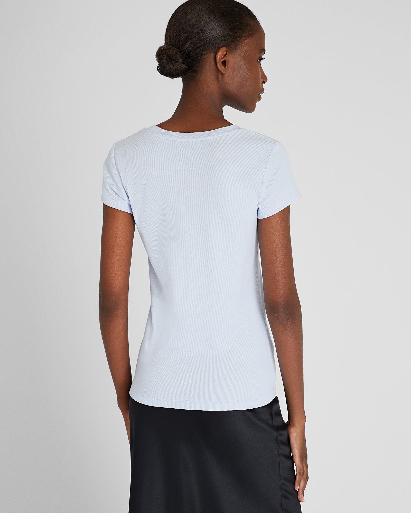 CLUB MONACO - Bowee Tee - Shell Blue