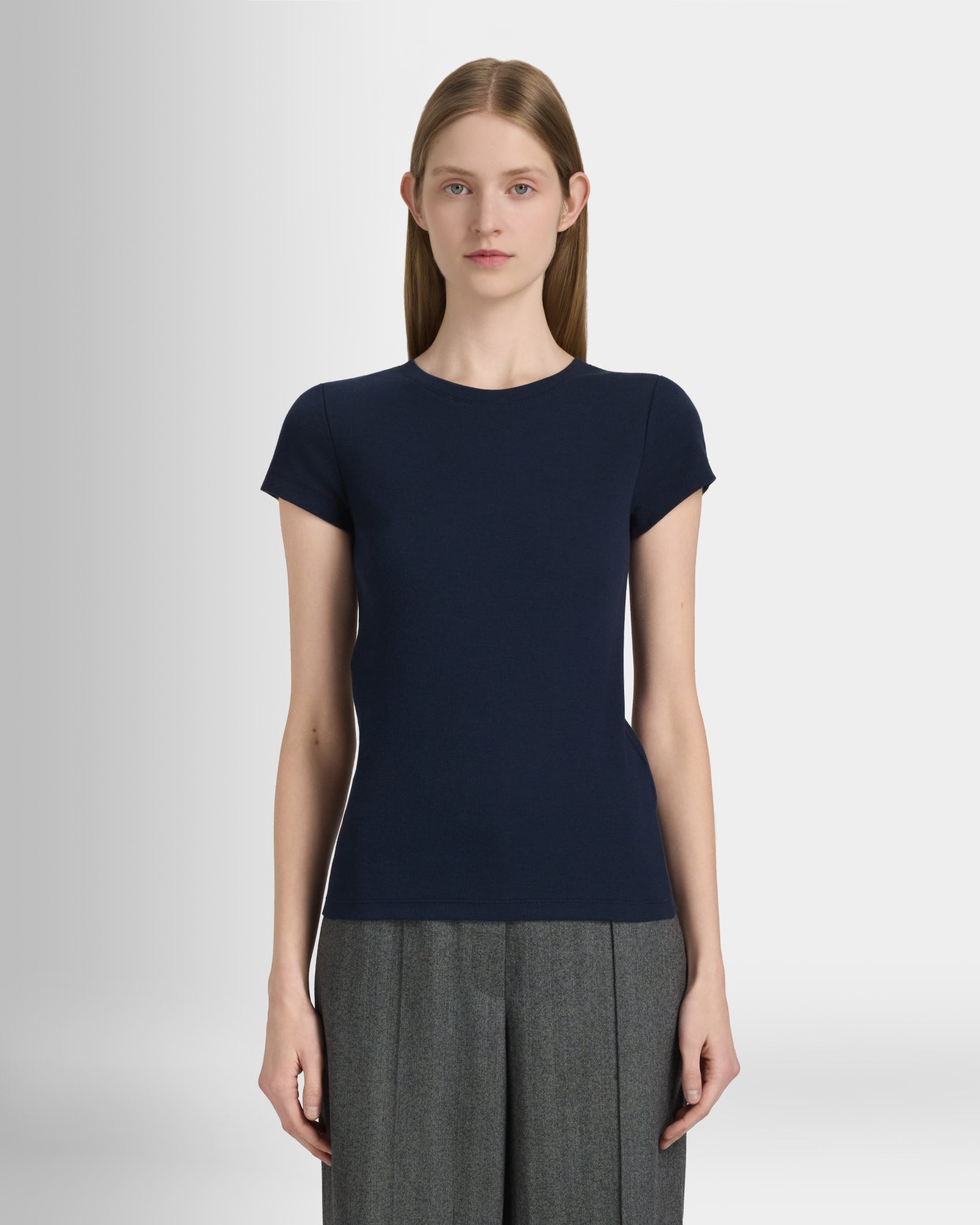 Club Monaco Corp, CA - Bowee Tee - Navy